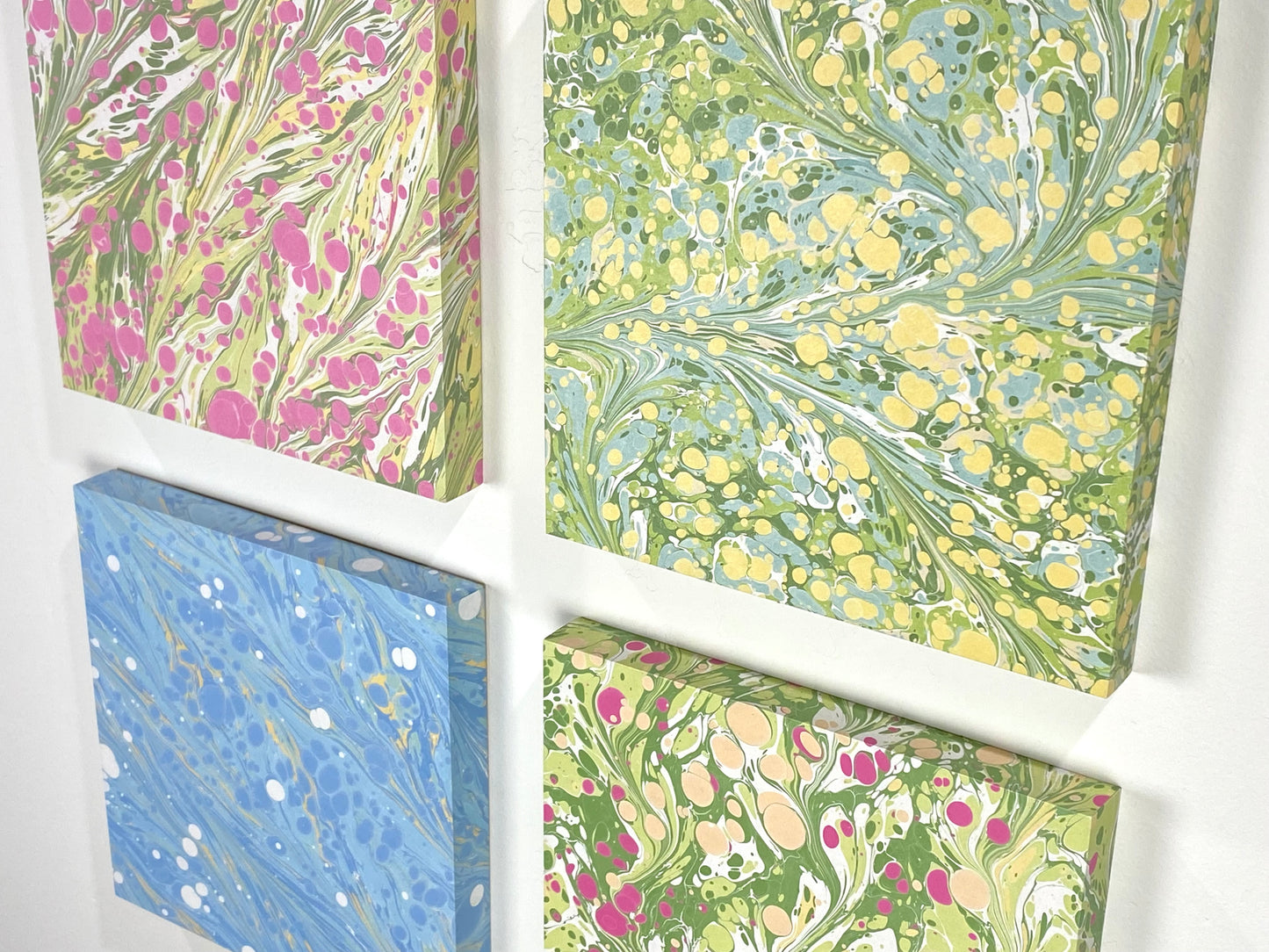 Original 8x8 Marbled Wall Art, Kauai Series #2