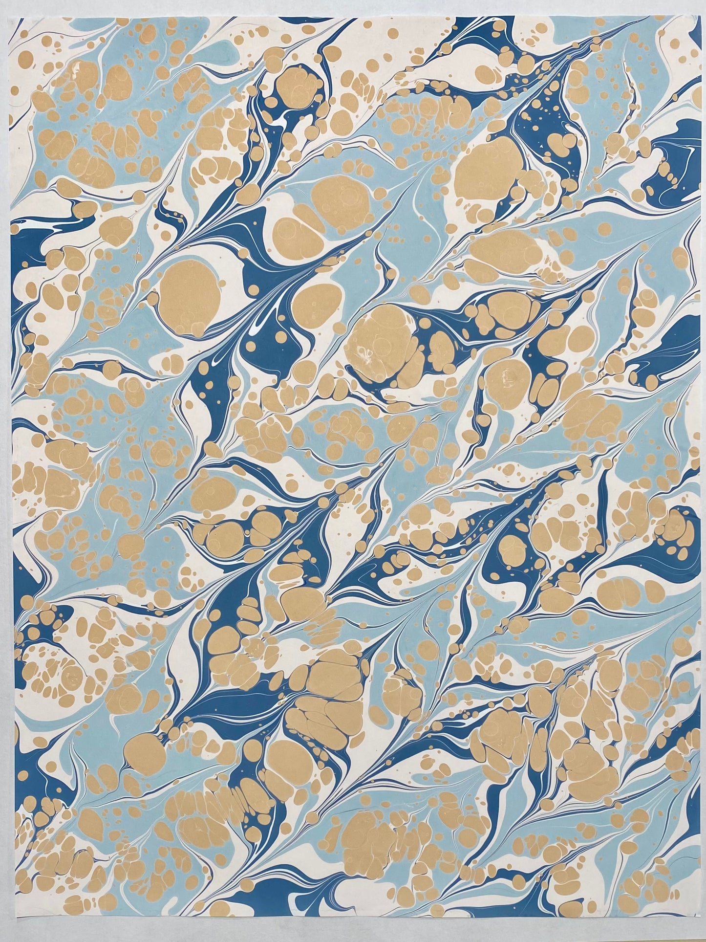 Full Sheet Hand-Marbled Paper P191
