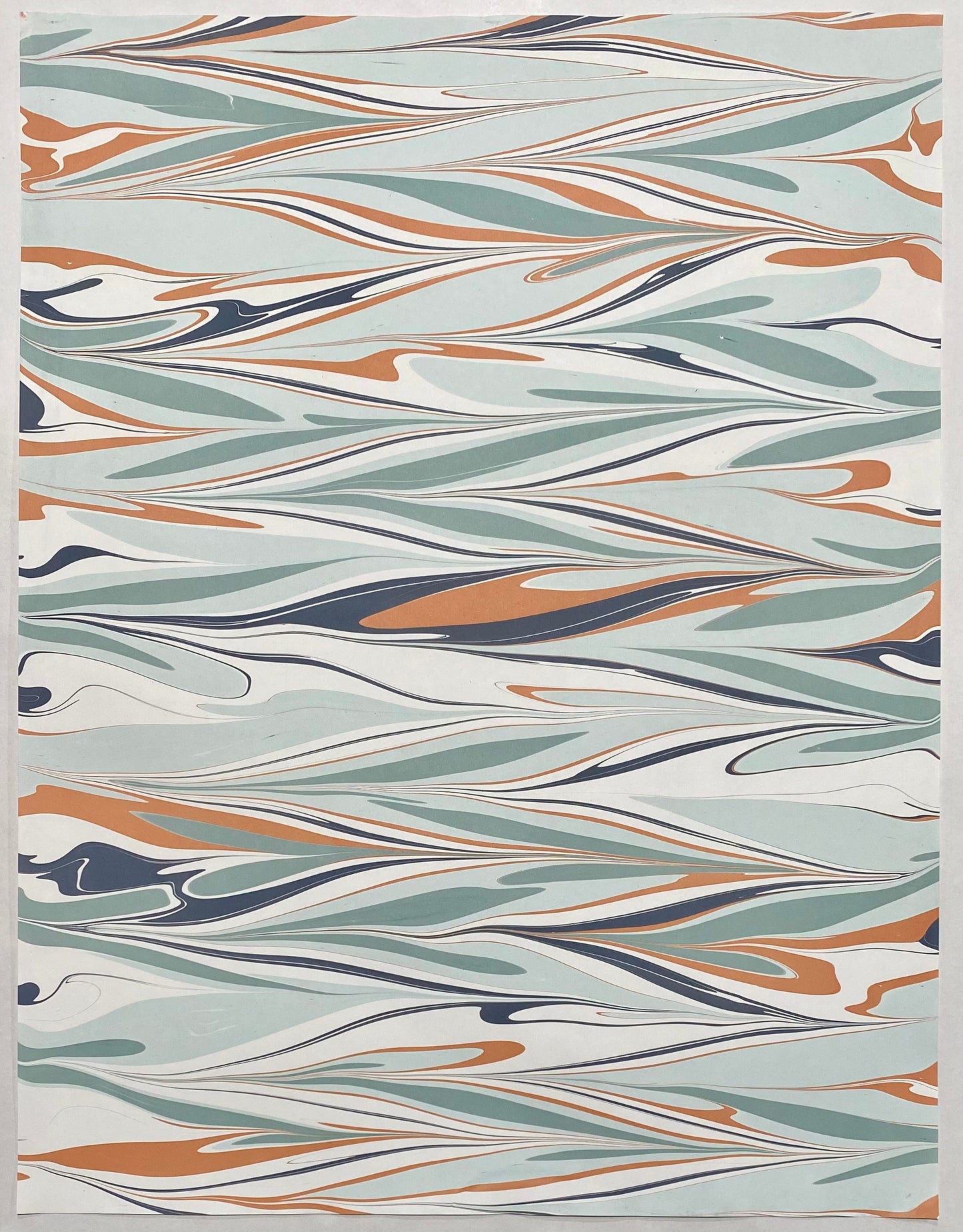 Full Sheet Hand-Marbled Paper P231