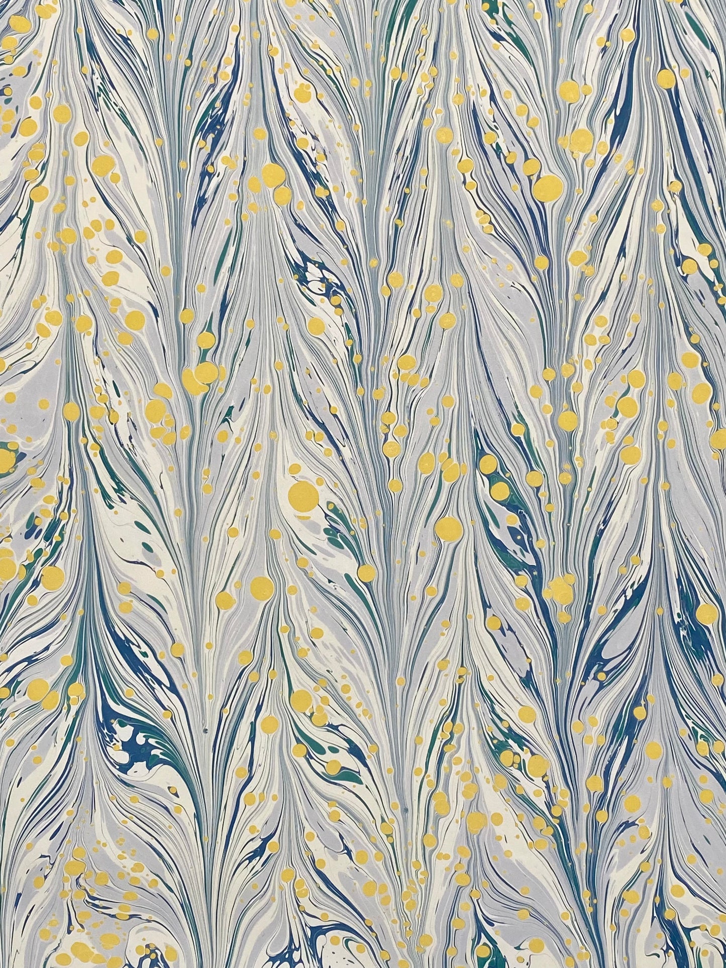 Full Sheet Hand-Marbled Paper P271