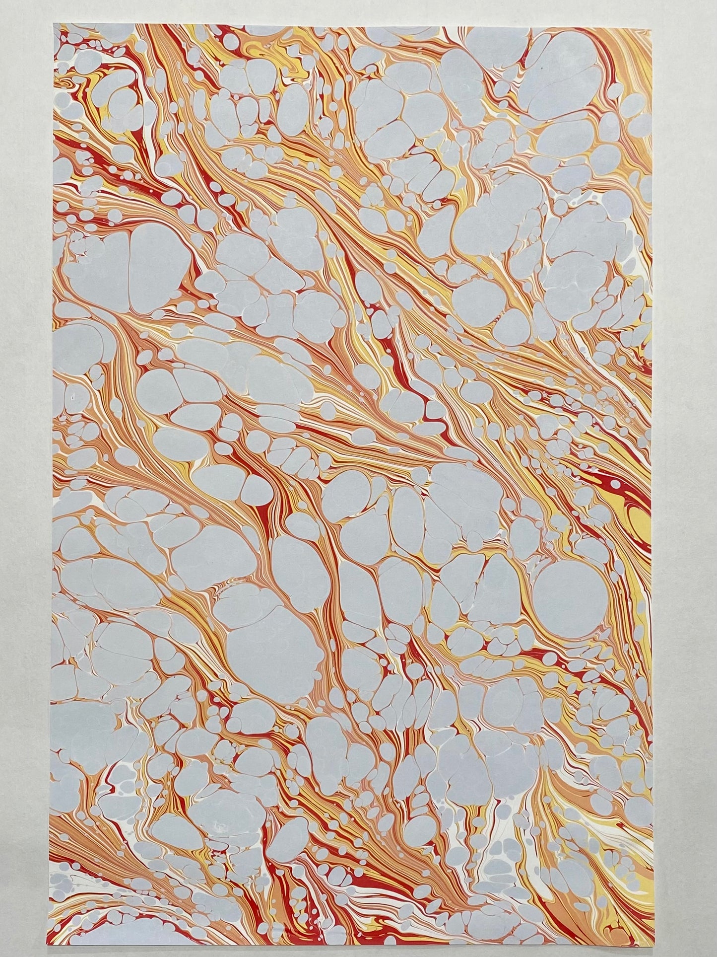 Half Sheet Hand-Marbled Paper P277H
