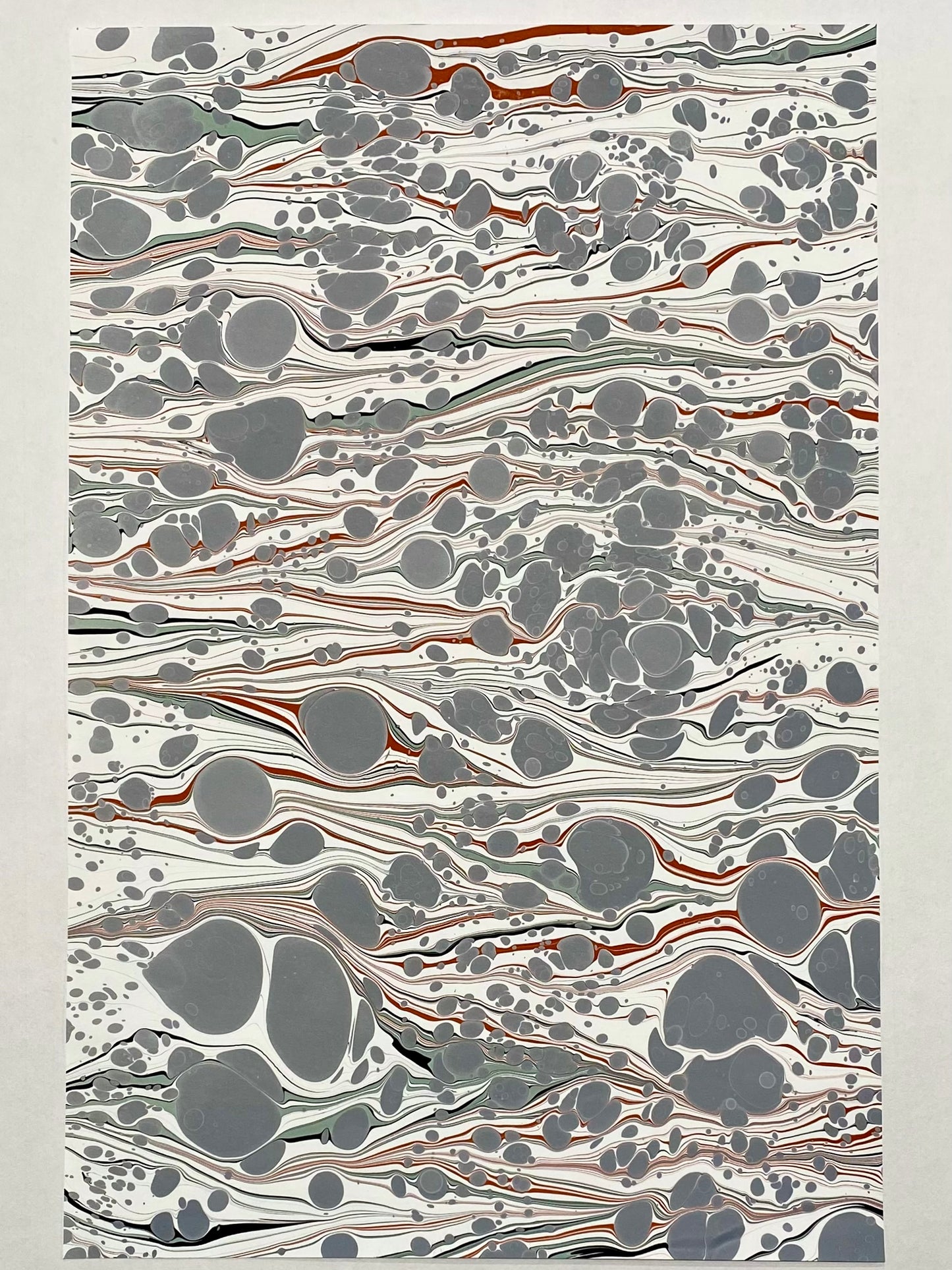 Half Sheet Hand-Marbled Paper P284H