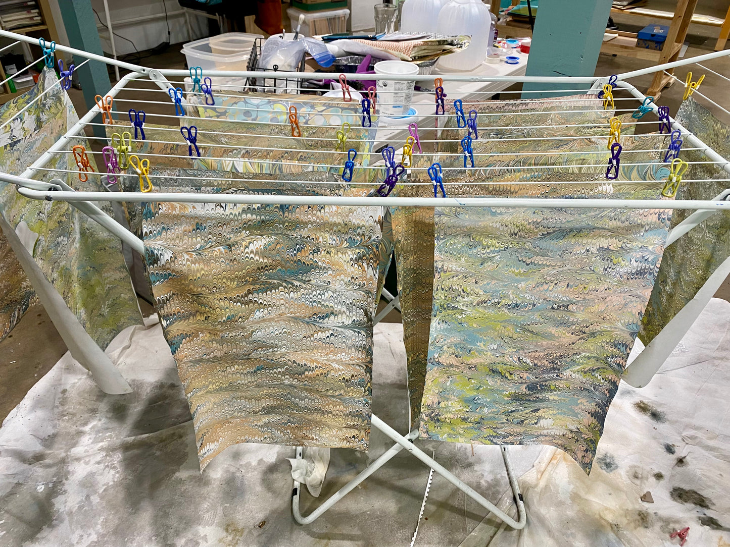 Paper Marbling Workshop - All Day - Various Dates