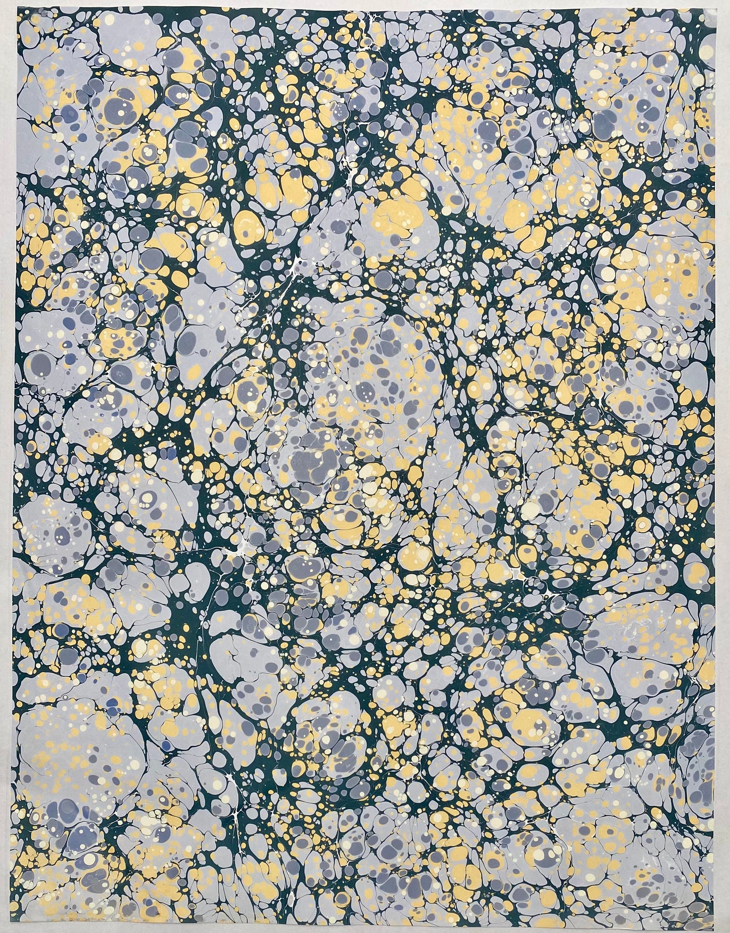 Full Sheet Hand-Marbled Paper P306