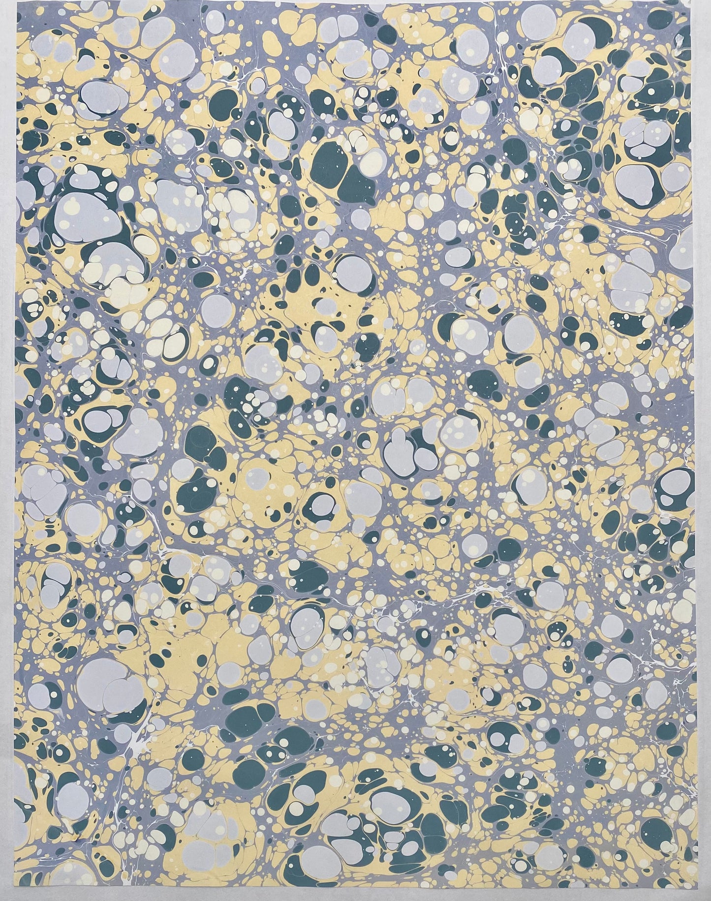 Full Sheet Hand-Marbled Paper P314