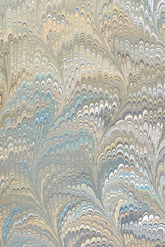 Hand-Marbled Paper M114