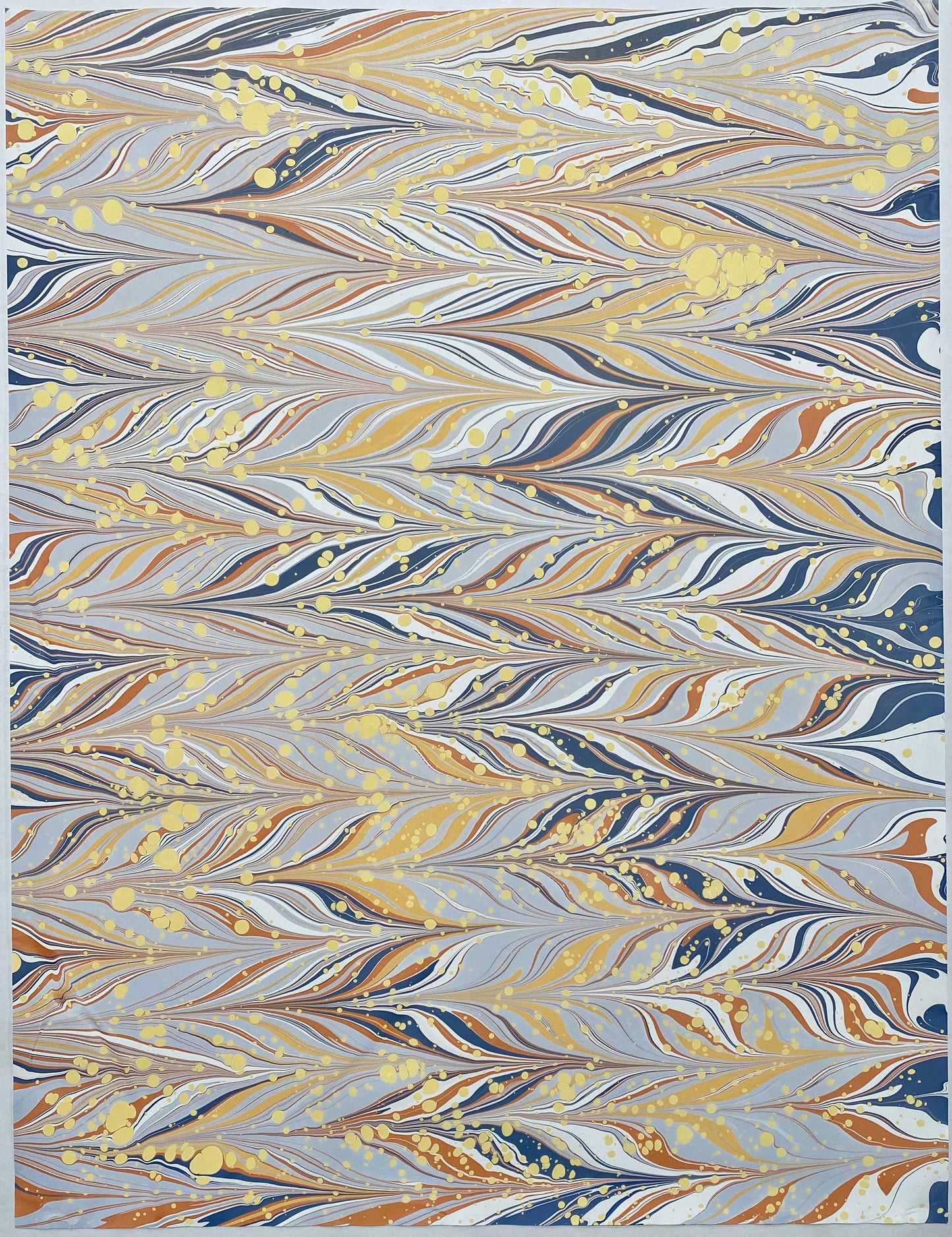 Full Sheet Hand-Marbled Paper P339S