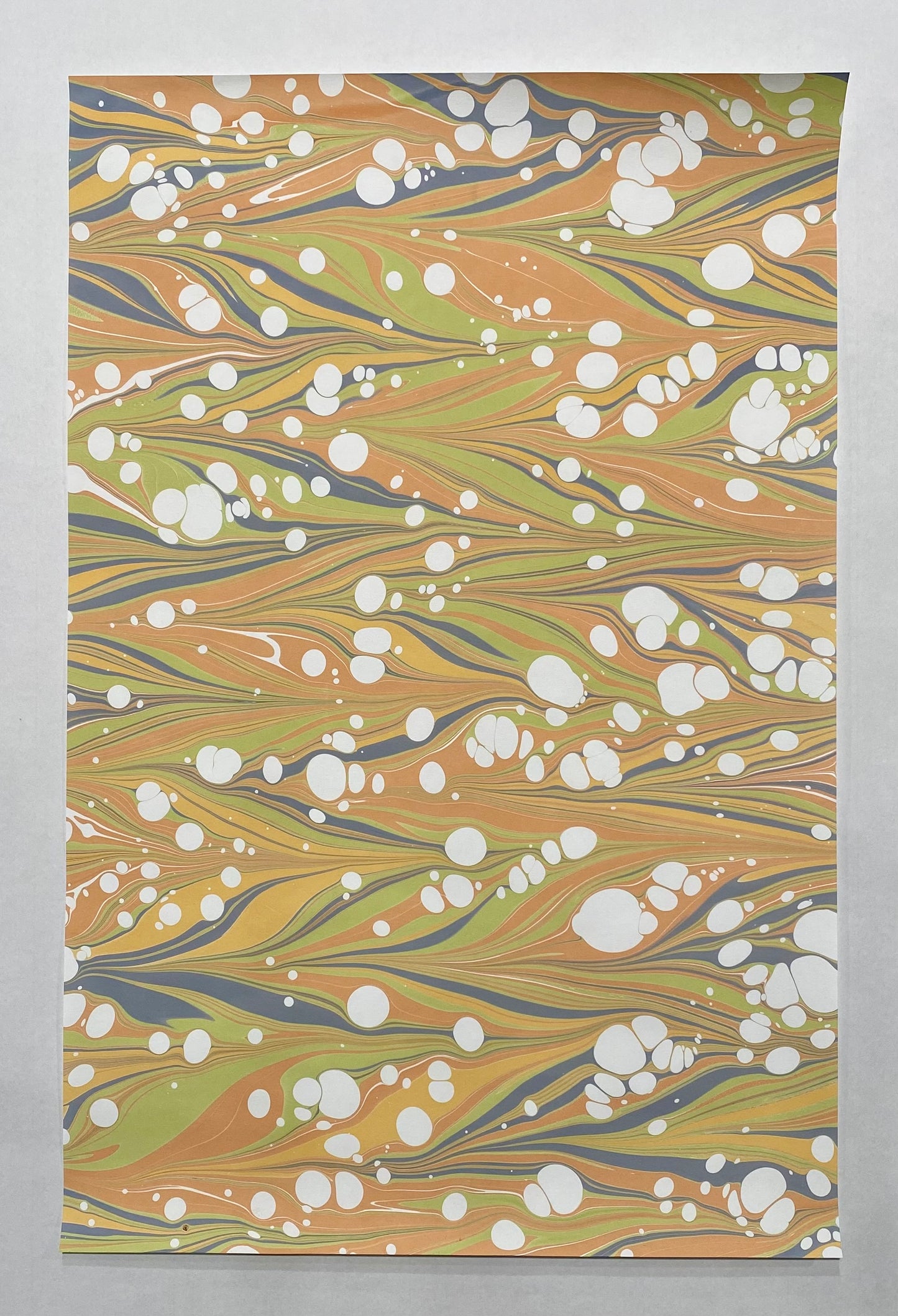 Half-Sheet Hand-Marbled Paper P326H