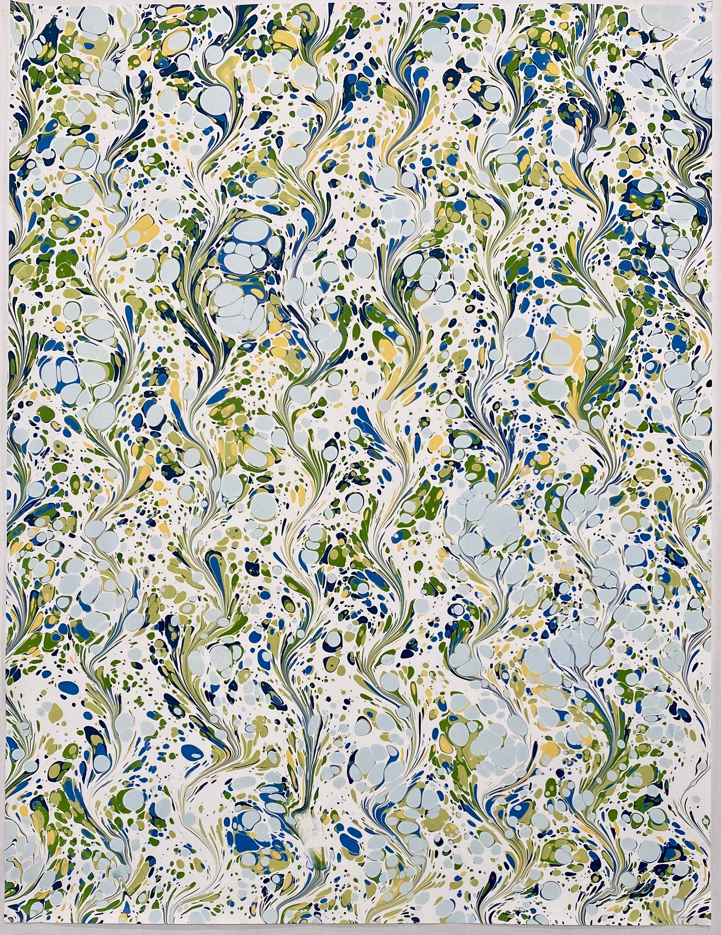 Full Sheet Hand-Marbled Paper P404S - flawed