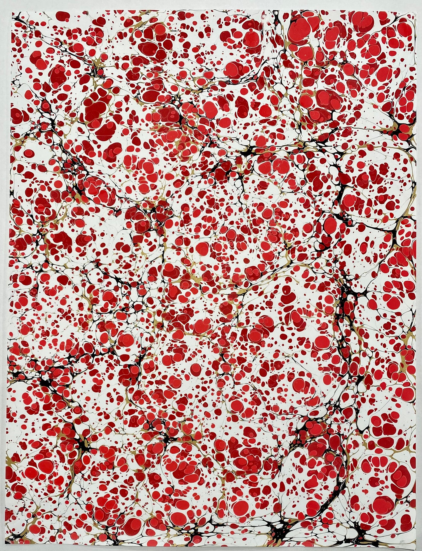 Full Sheet Hand-Marbled Paper P402