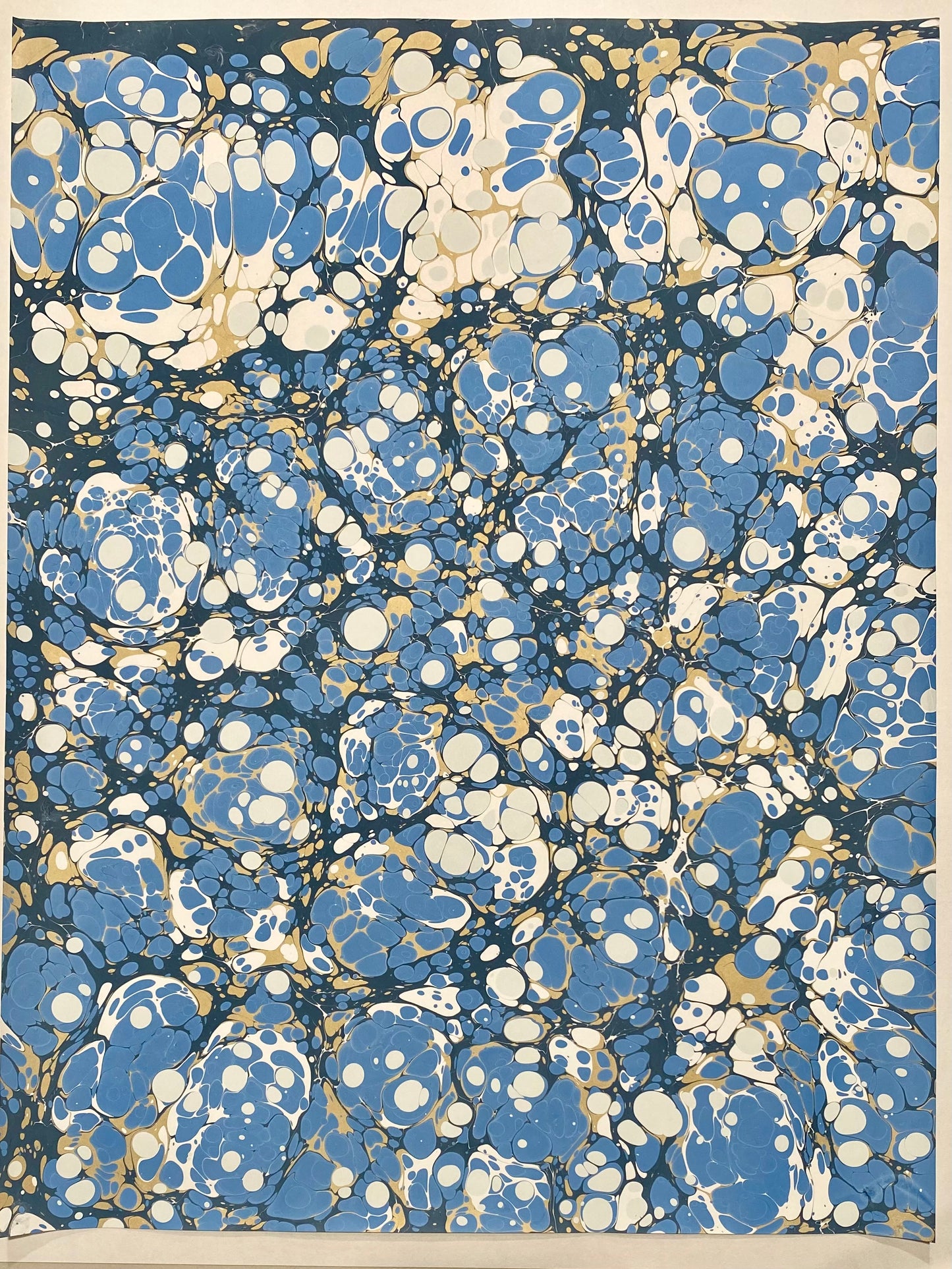 Full Sheet Hand-Marbled Paper P381