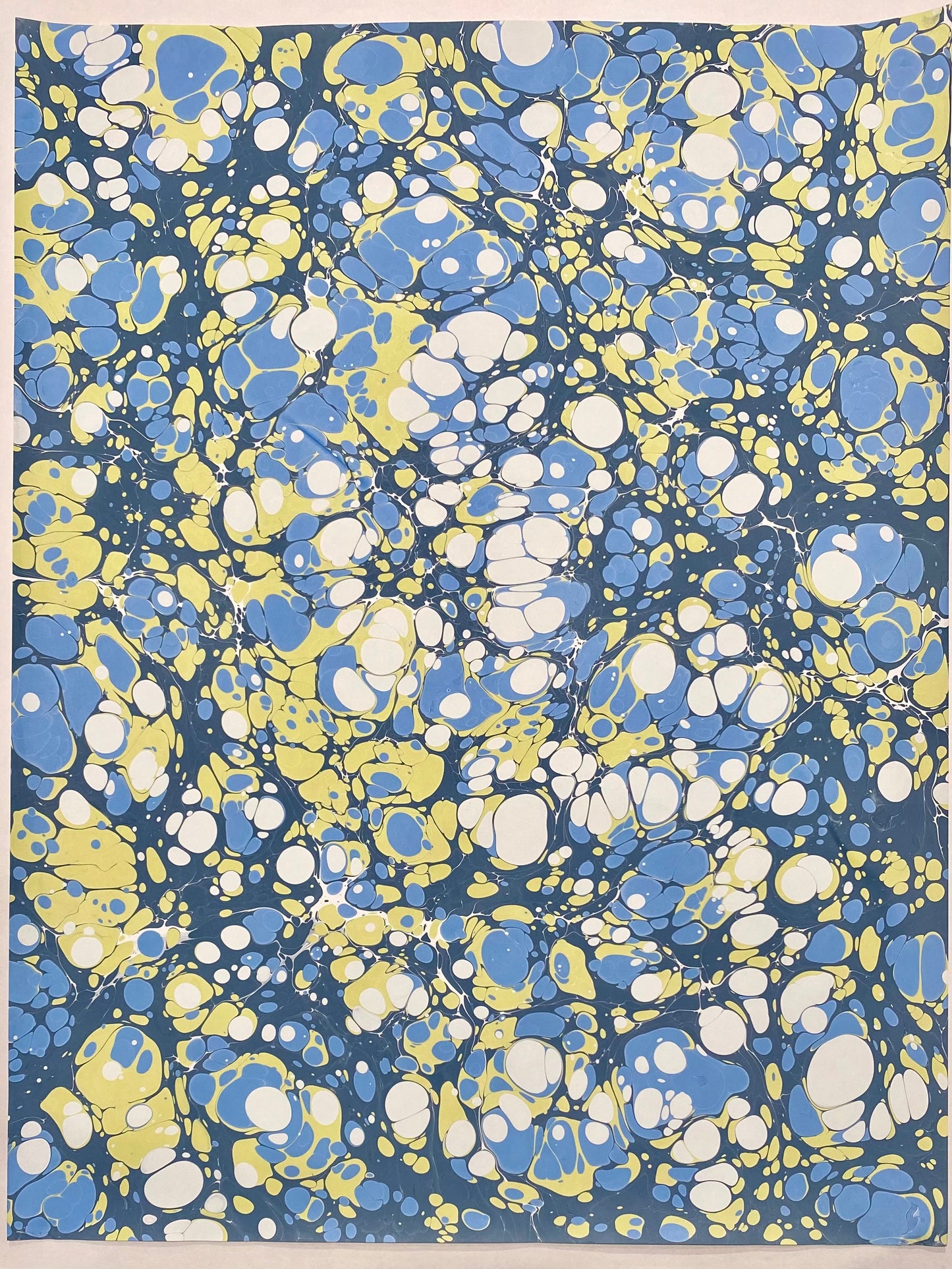 Full Sheet Hand-Marbled Paper P382