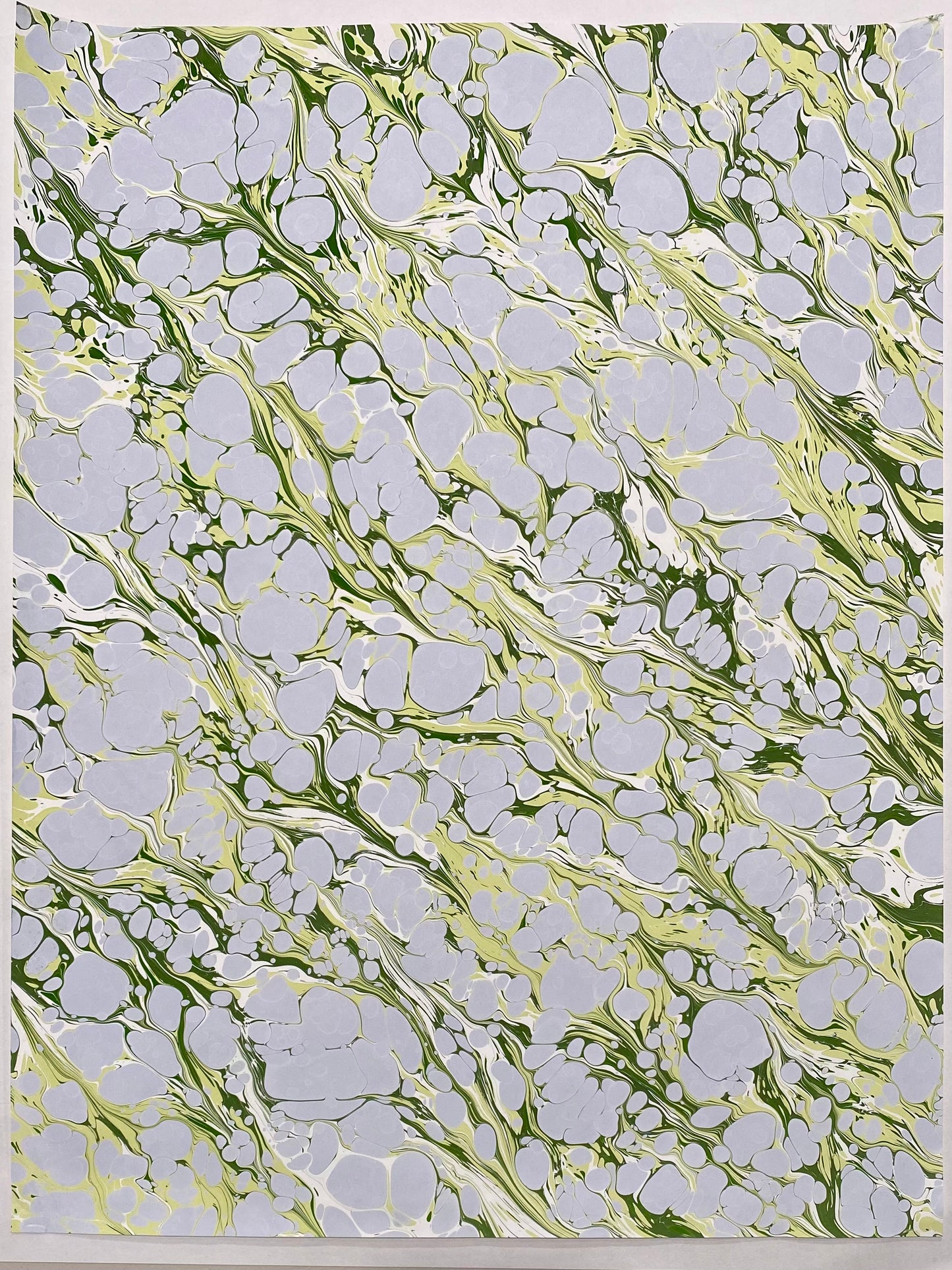 Full Sheet Hand-Marbled Paper P365