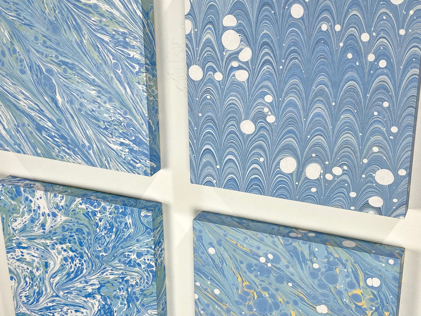 Original 8x8 Marbled Wall Art, Kauai Series #3