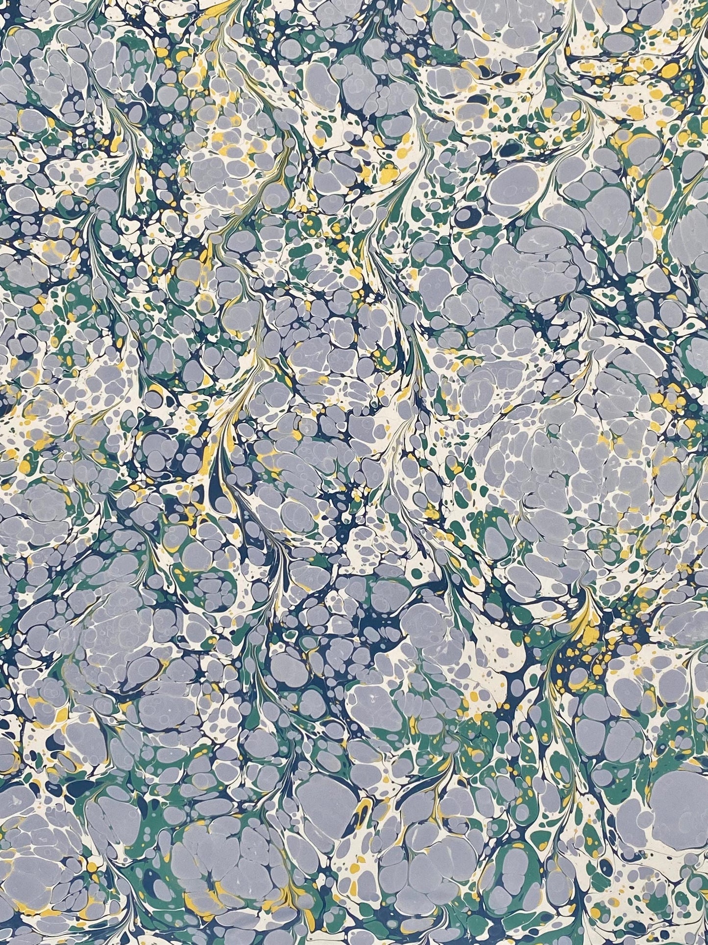 Full Sheet Hand-Marbled Paper P210