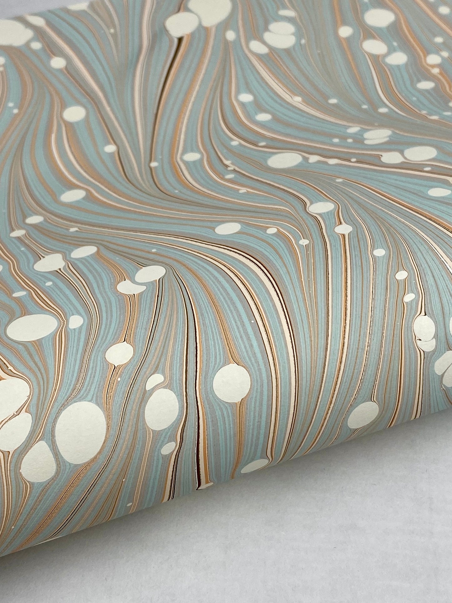17x20 Hand-Marbled Paper P545