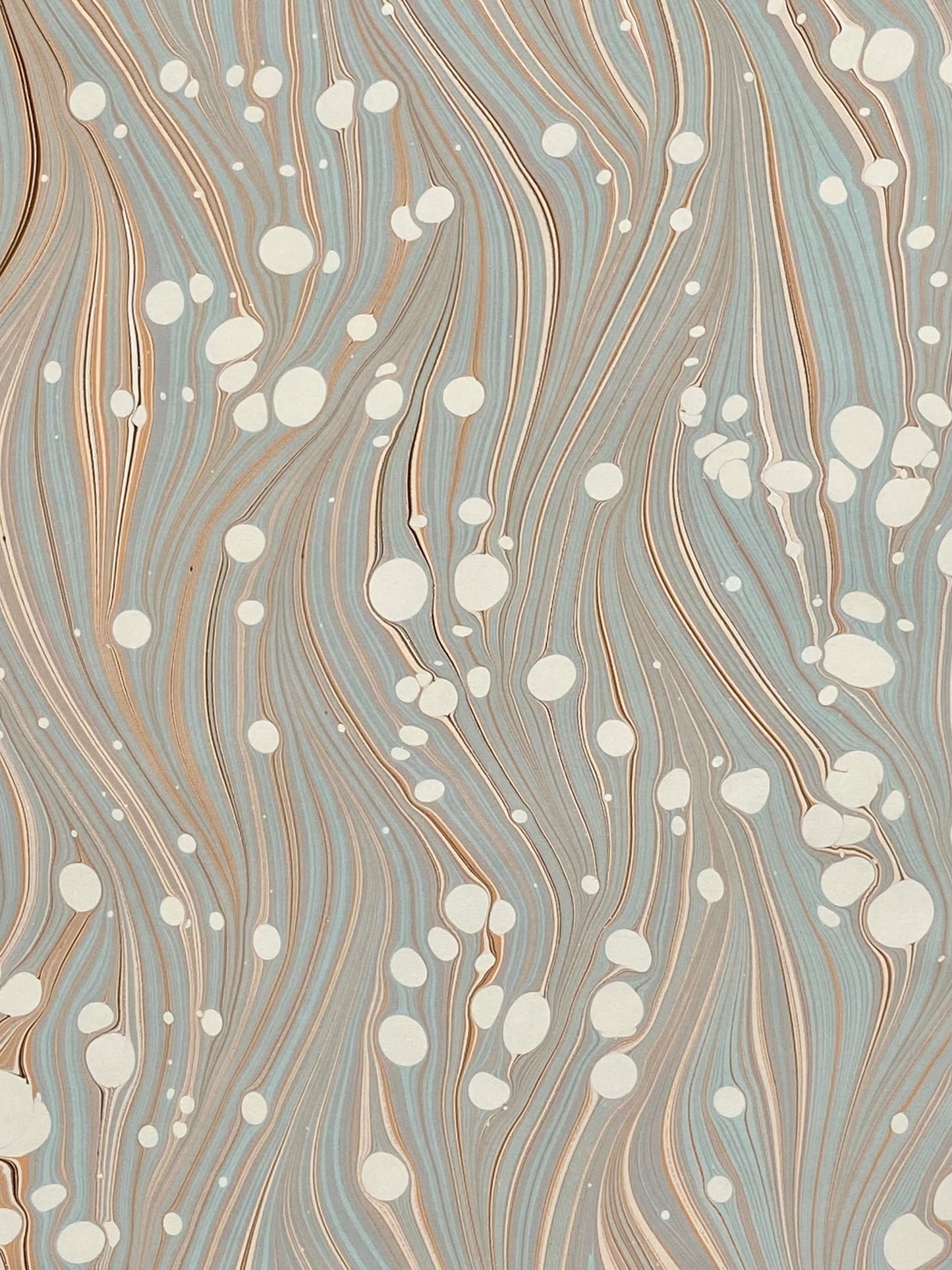 17x20 Hand-Marbled Paper P545
