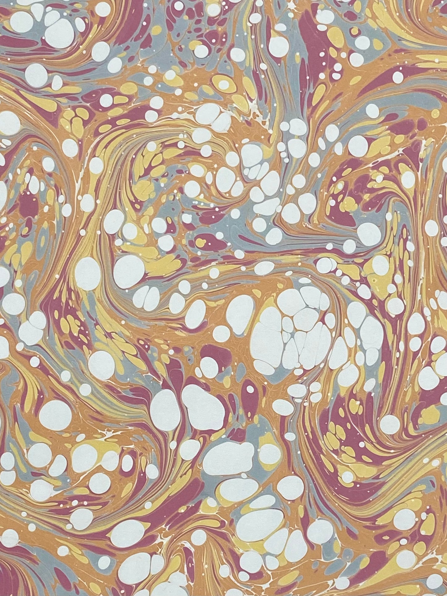 Full Sheet Hand-Marbled Paper P513