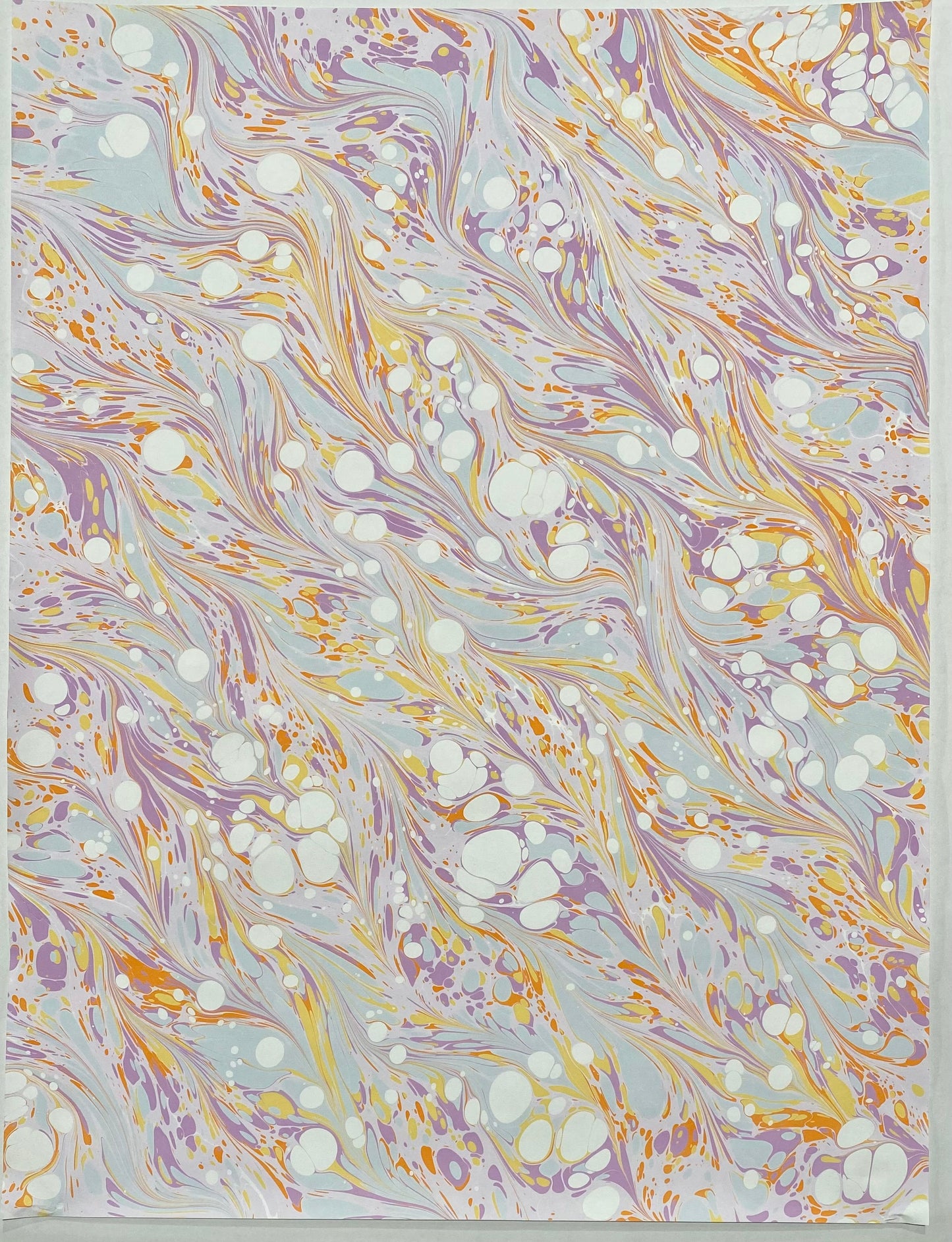 Full Sheet Hand-Marbled Paper P530