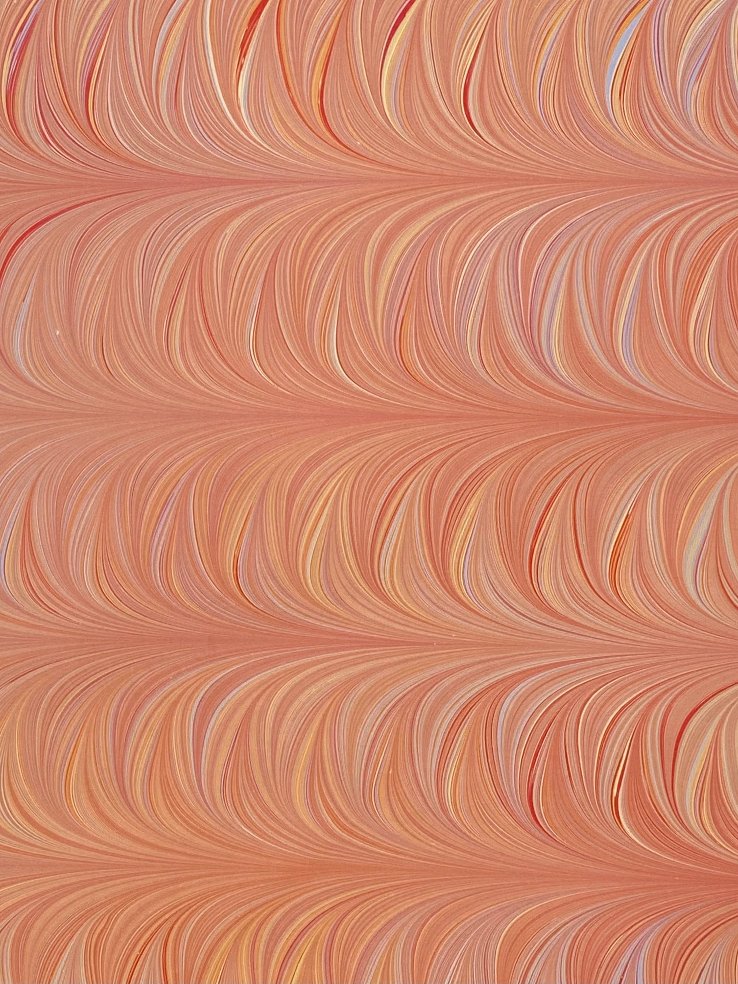 17x20 Hand-Marbled Paper P555