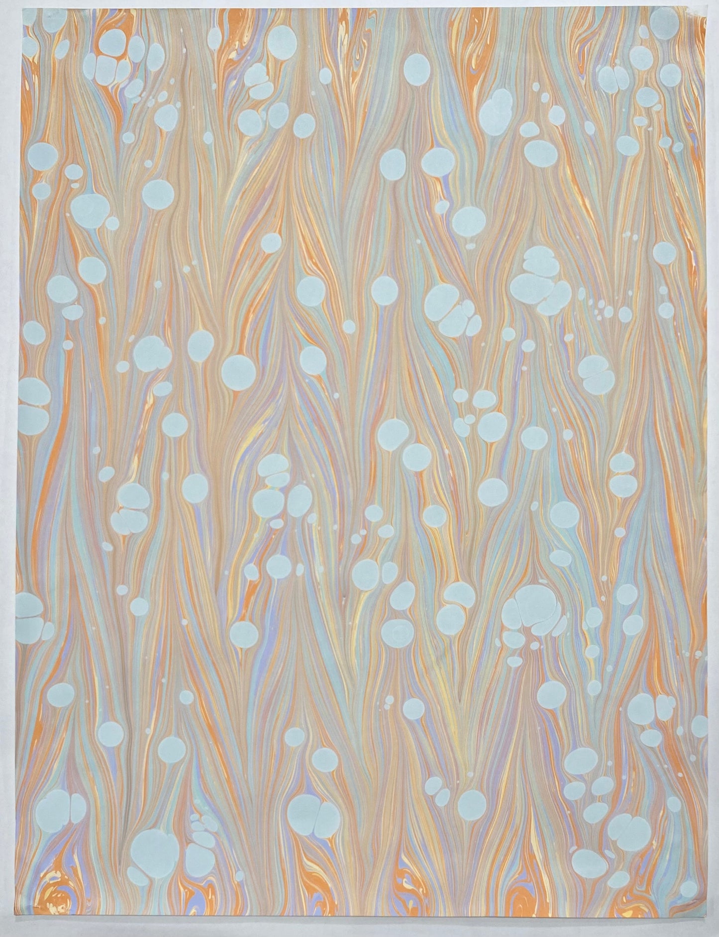 Full Sheet Hand-Marbled Paper P522