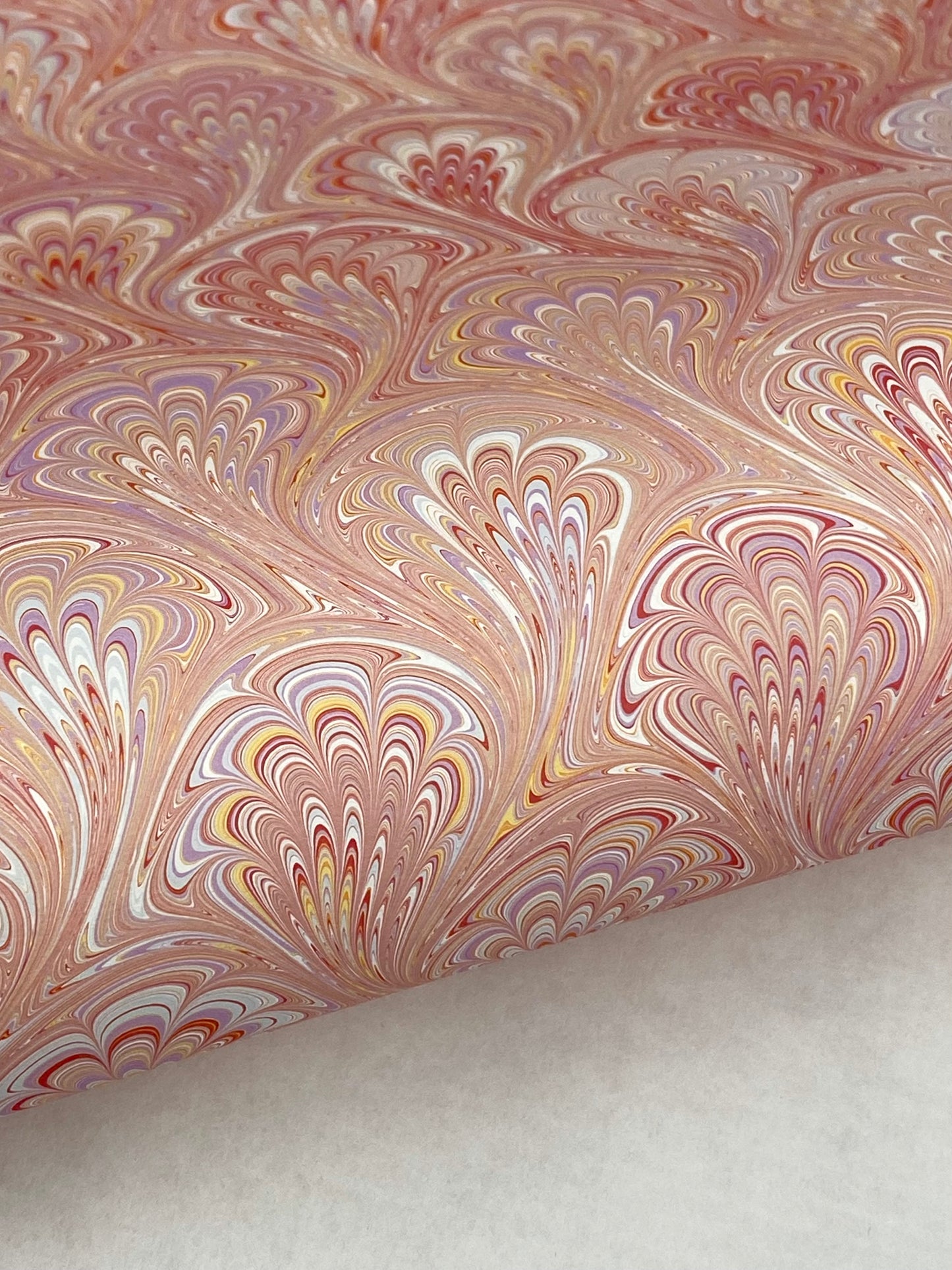 17x20 Hand-Marbled Paper P559