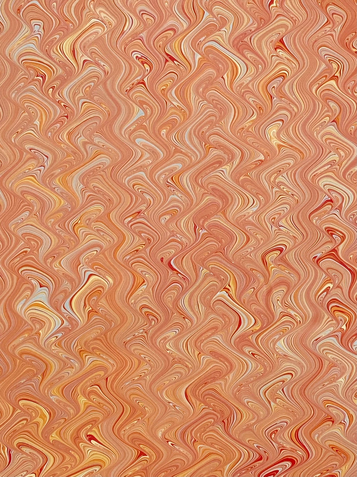 Full Sheet Hand-Marbled Paper P524