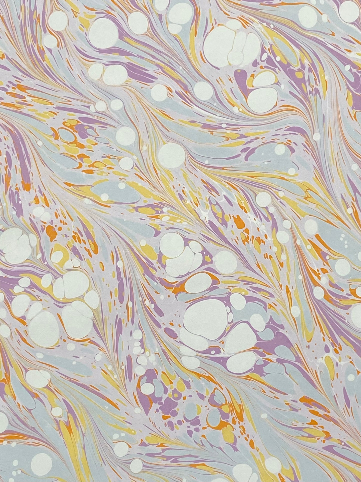 Full Sheet Hand-Marbled Paper P530