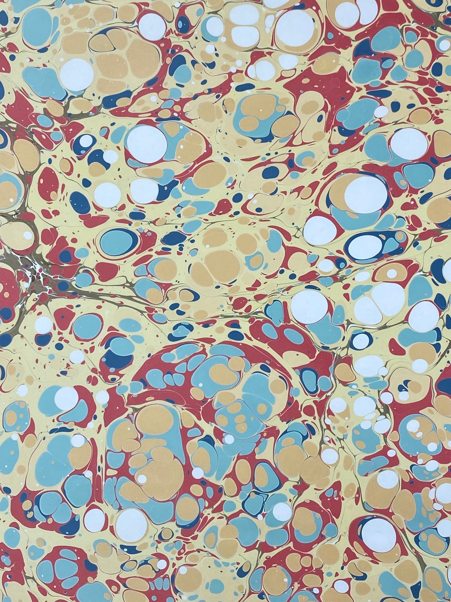 Hand-Marbled Paper M121