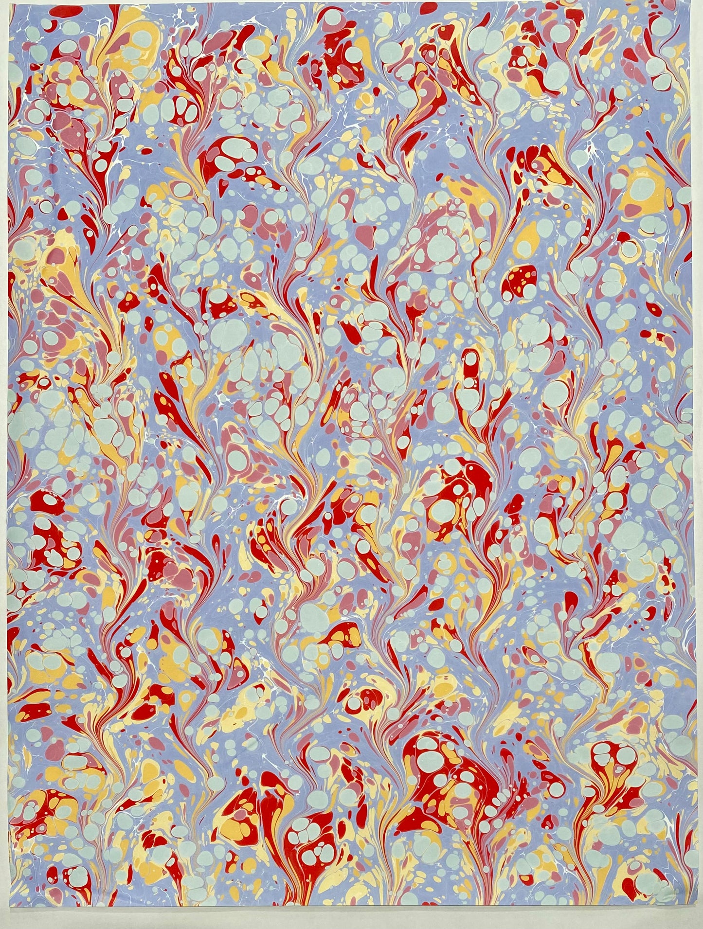Full Sheet Hand-Marbled Paper P525