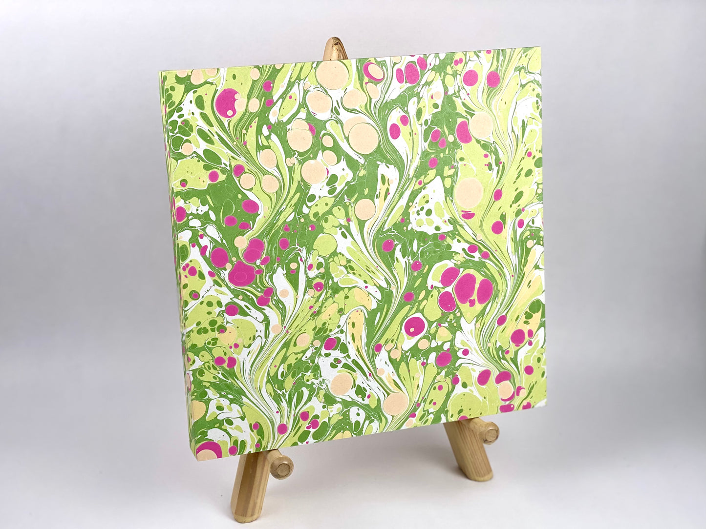 Original 8x8 Marbled Wall Art, Kauai Series #1