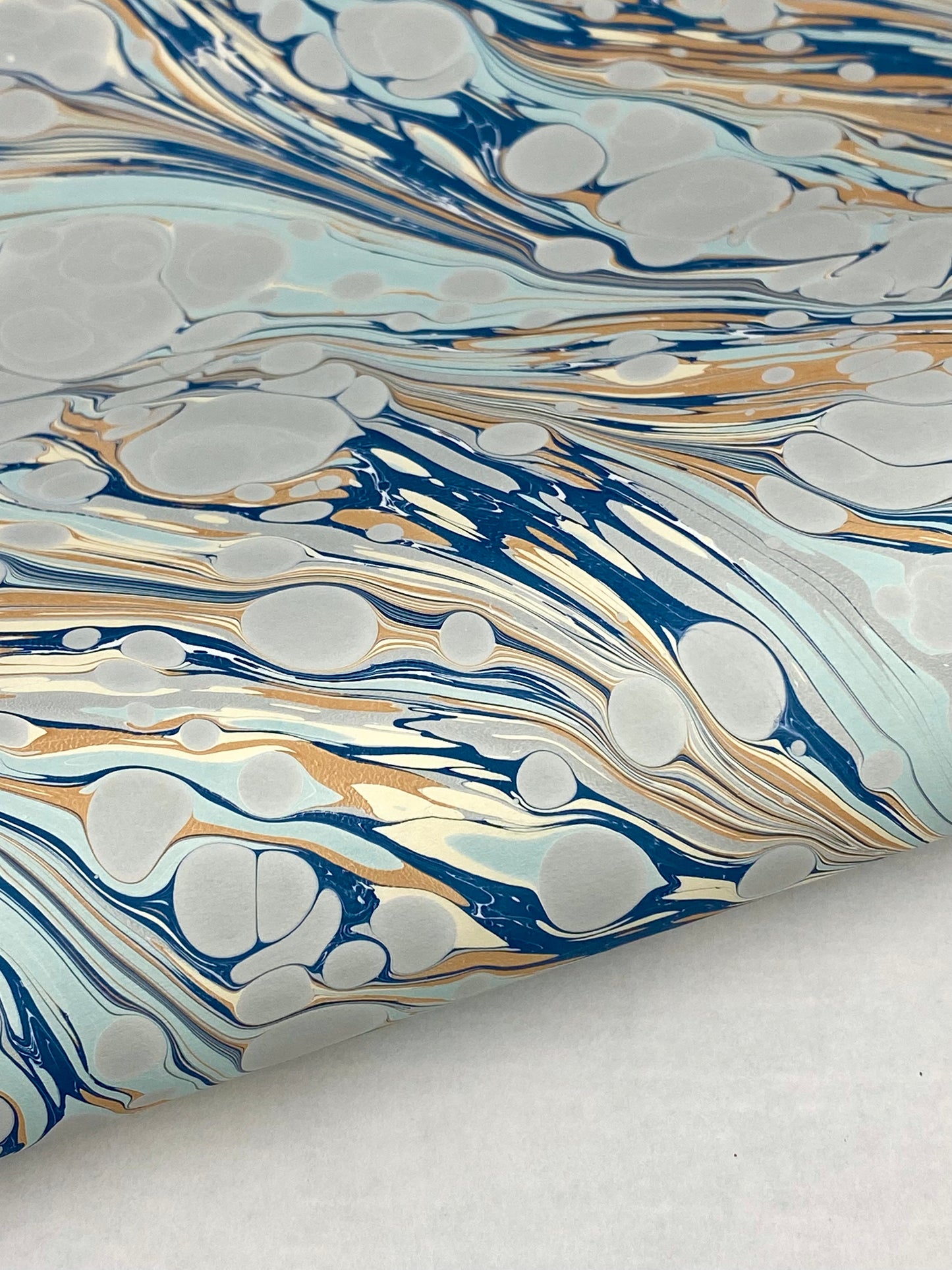 Full Sheet Hand-Marbled Paper P515