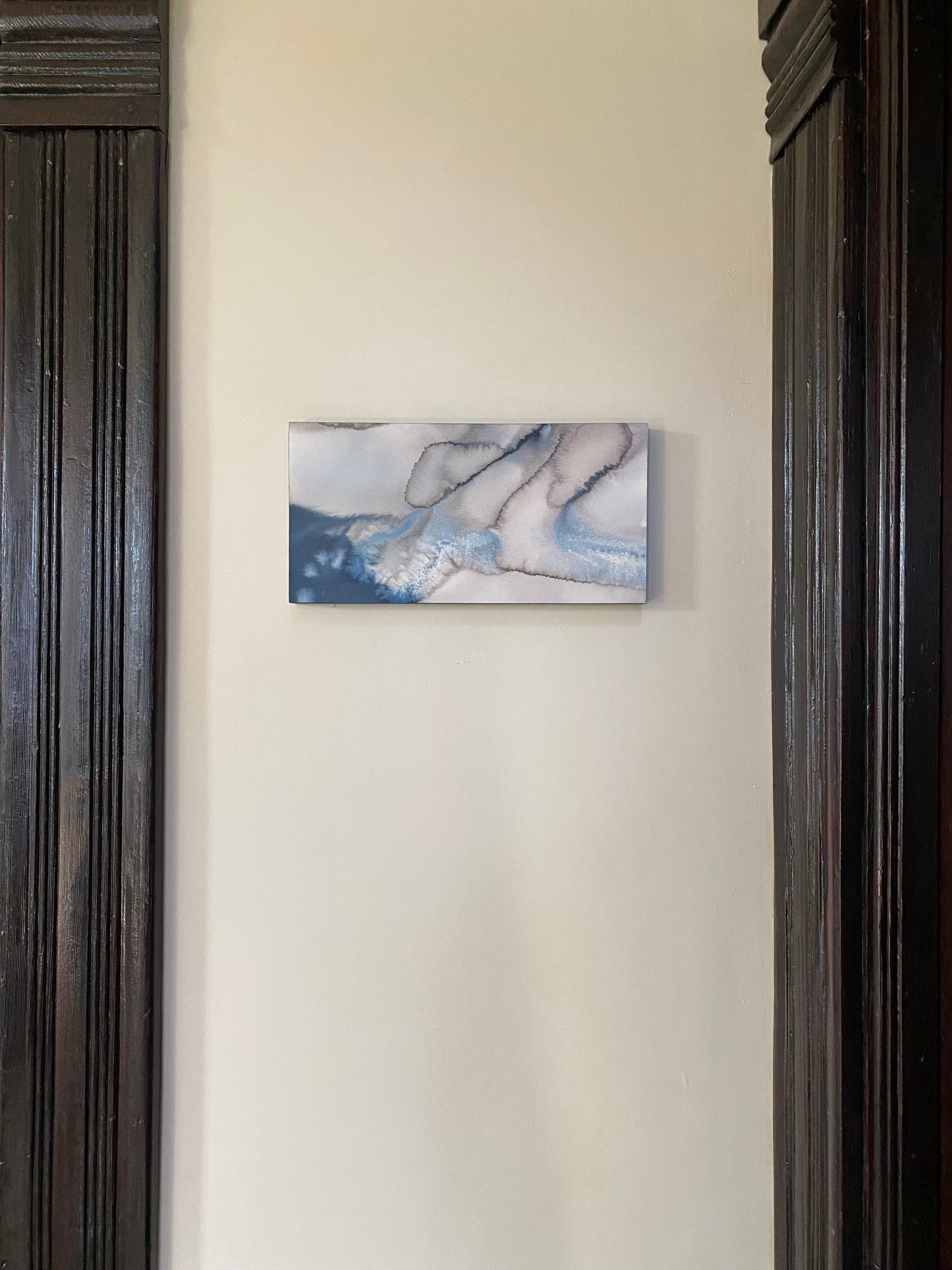 Original Cyanotype 6x12, Wall Art, Shelf Art