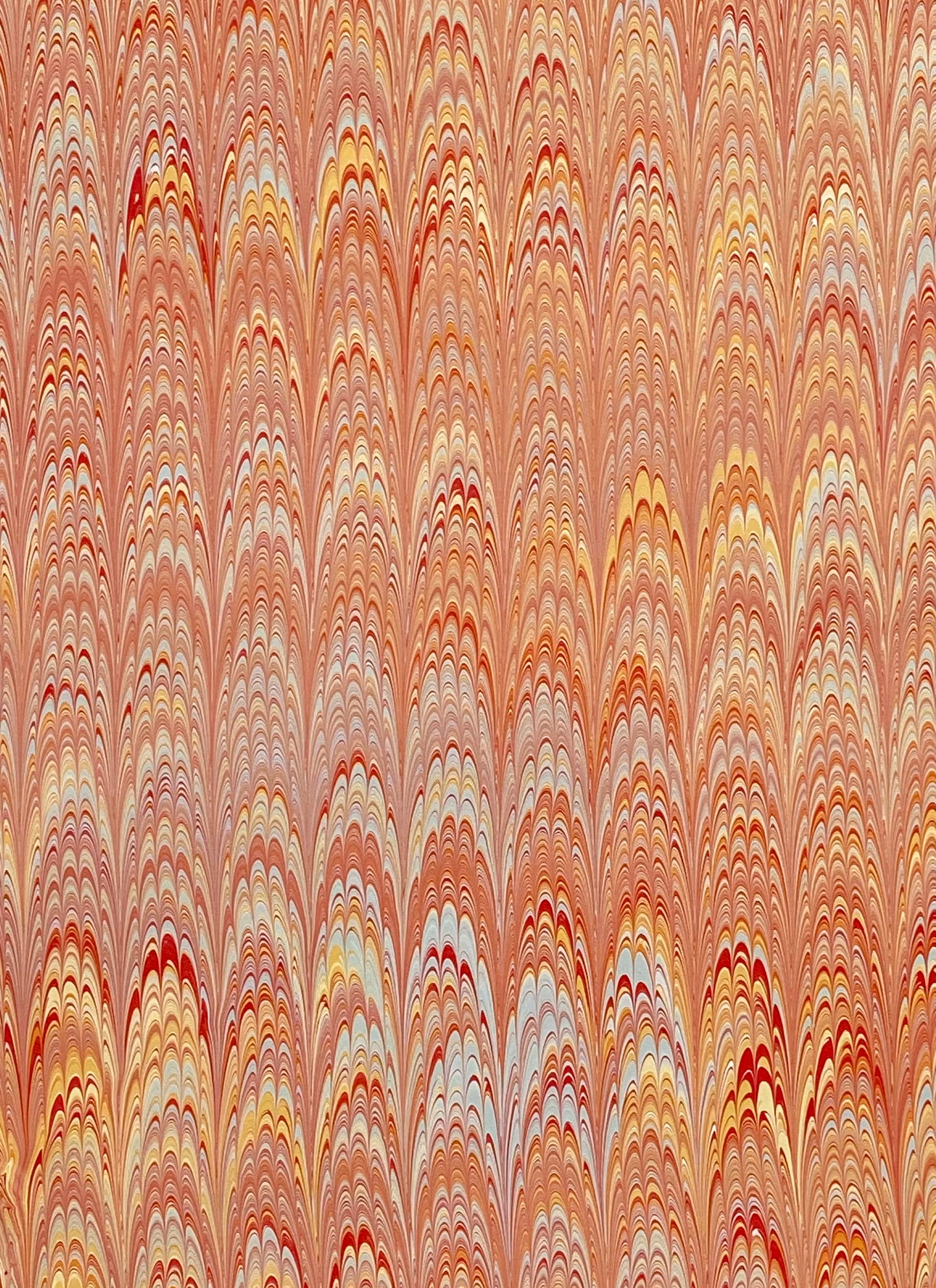 Full Sheet Hand-Marbled Paper P523