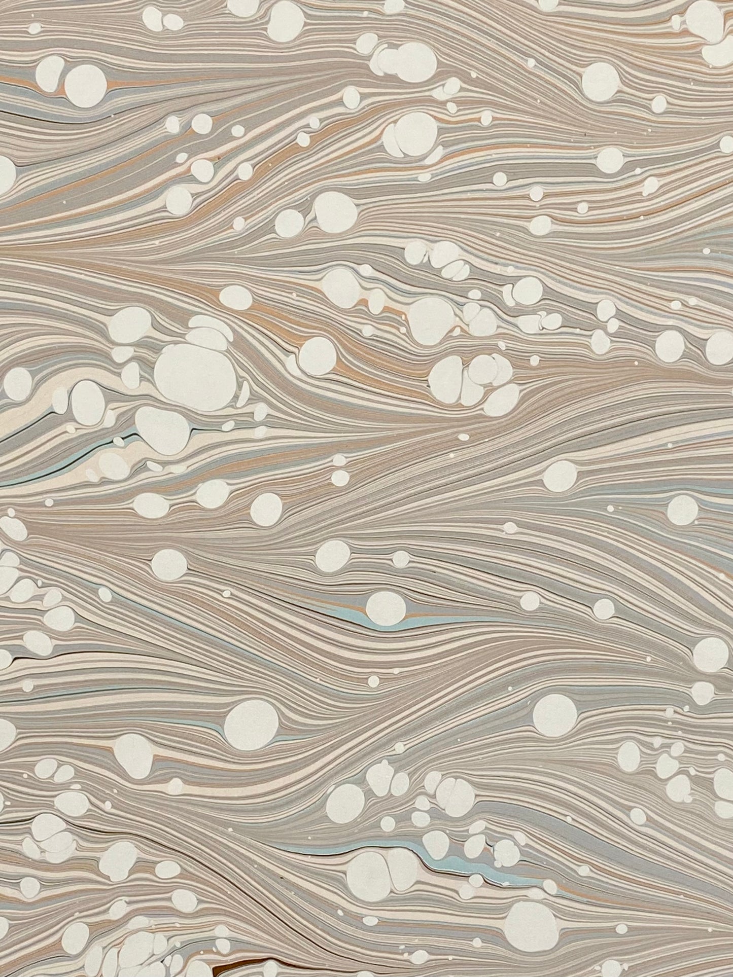 17x20 Hand-Marbled Paper P544