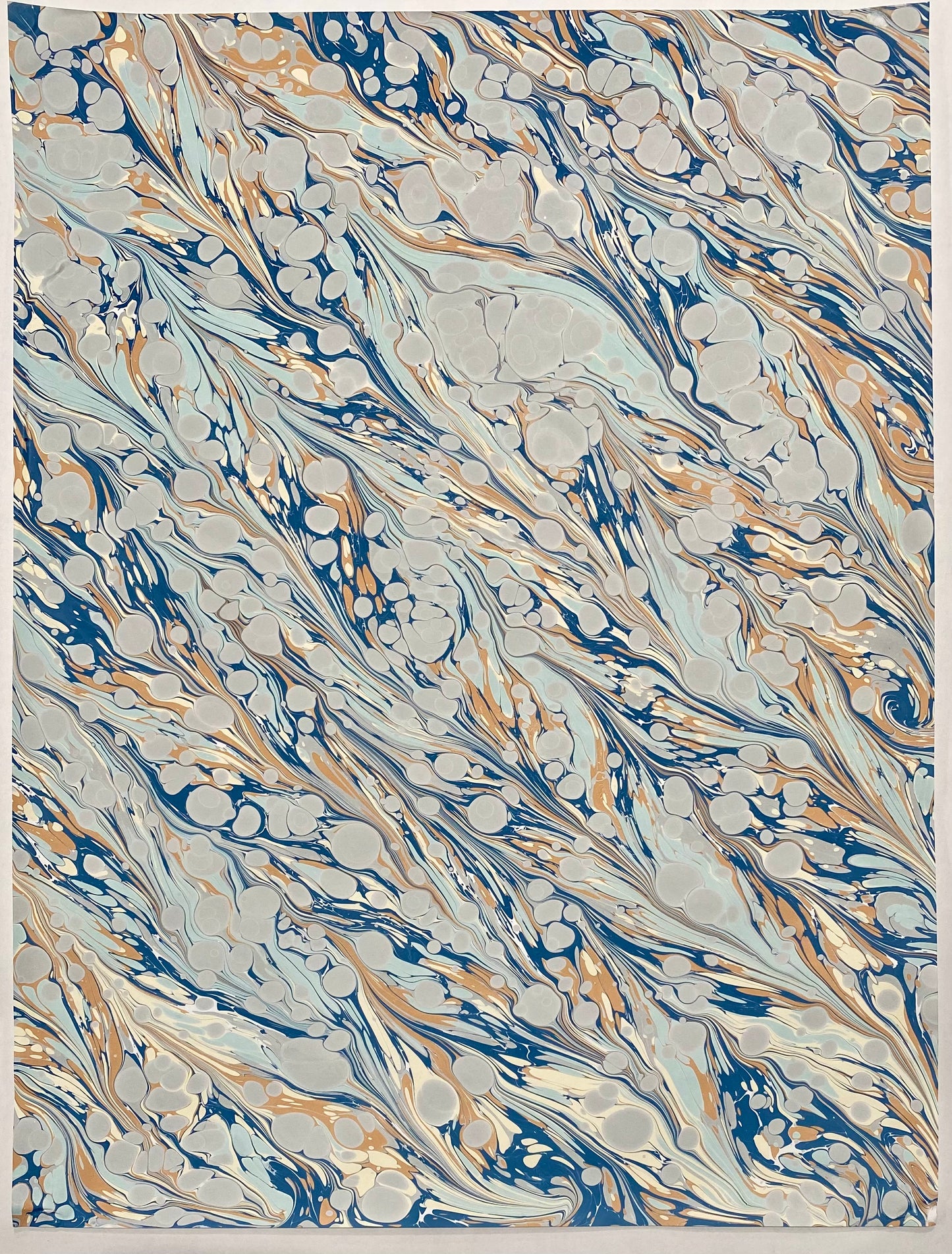 Full Sheet Hand-Marbled Paper P515