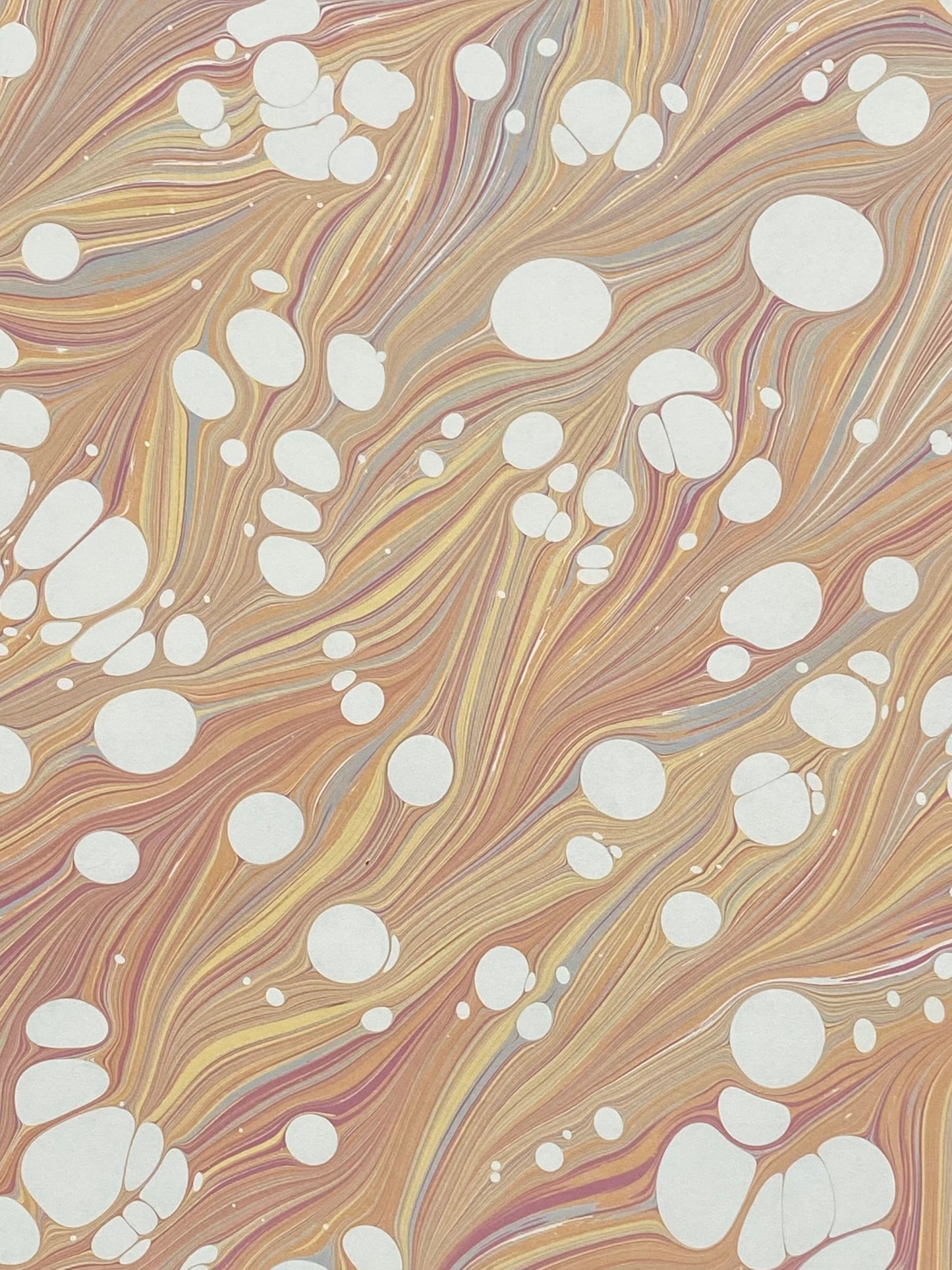 17x20 Hand-Marbled Paper P548