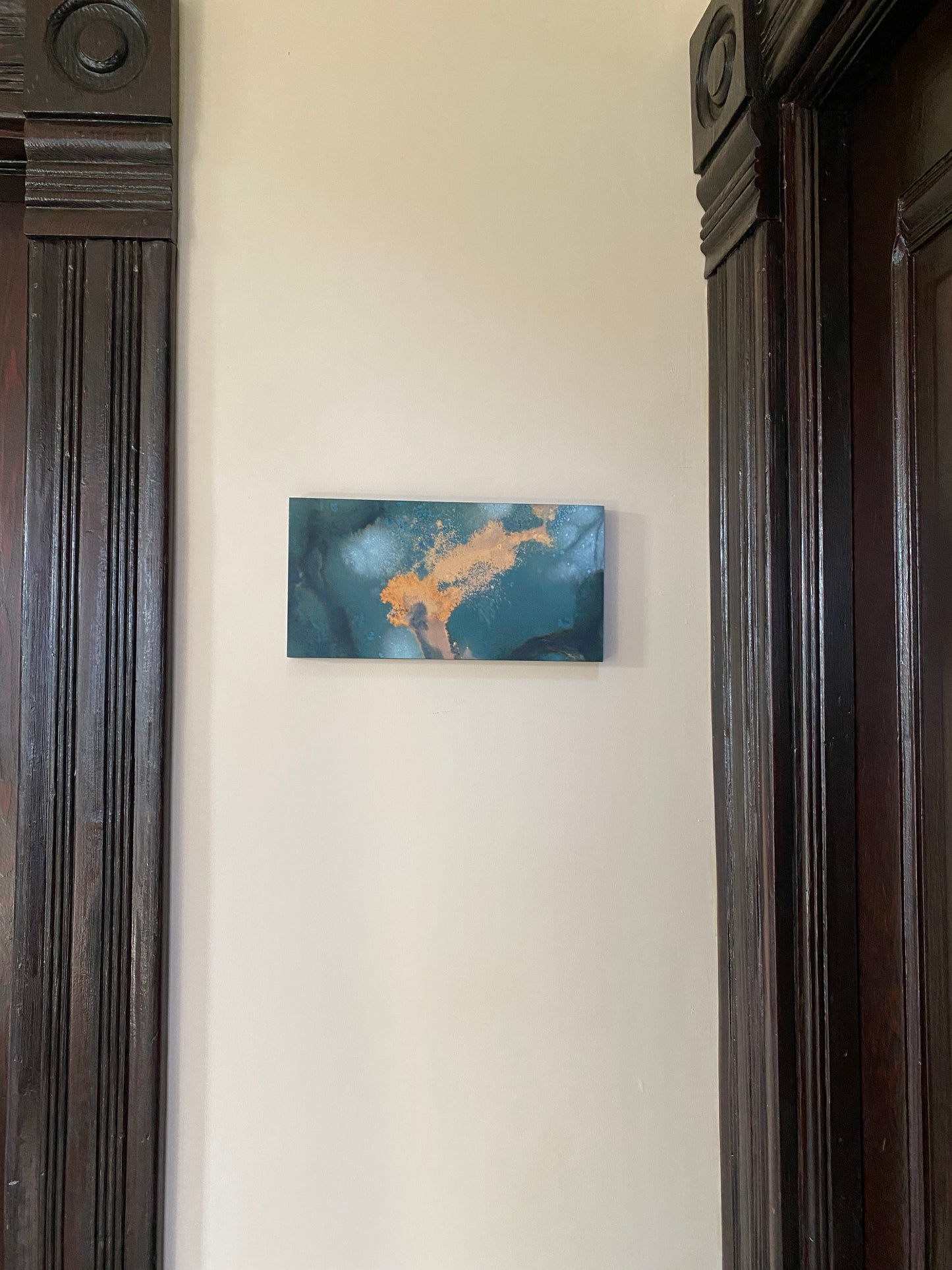Original Cyanotype 6x12, Wall Art, Shelf Art