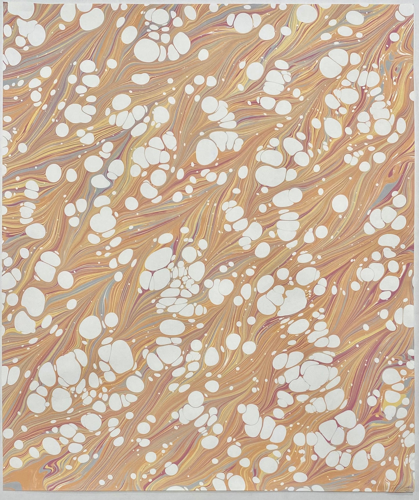 17x20 Hand-Marbled Paper P549
