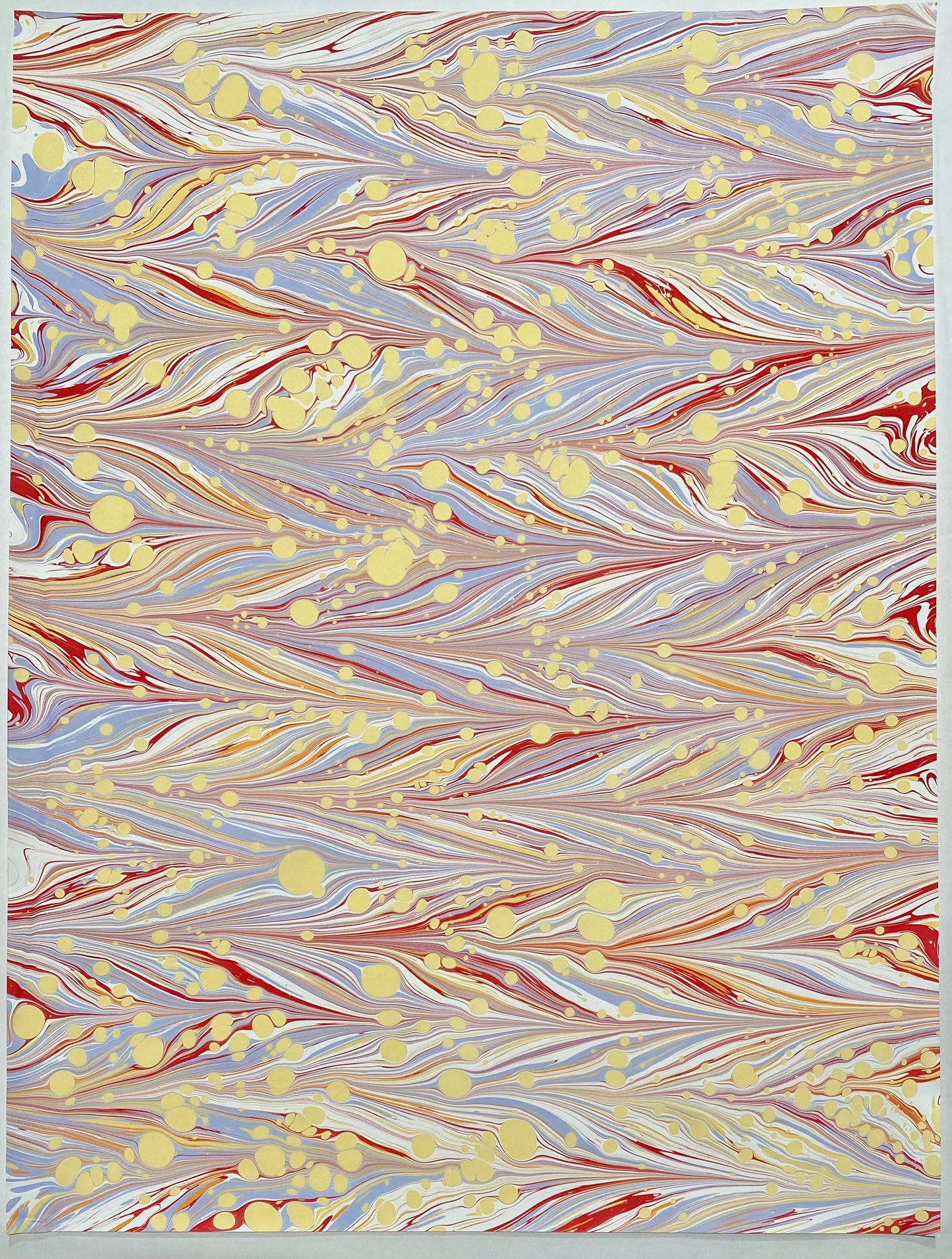 Full Sheet Hand-Marbled Paper P527