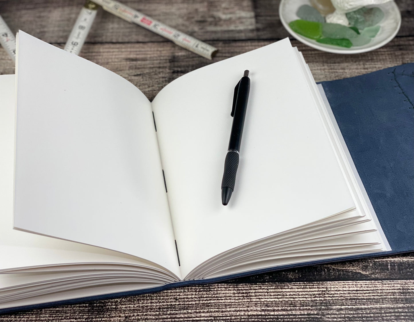 Large Leather Journal - Bison and Caiman