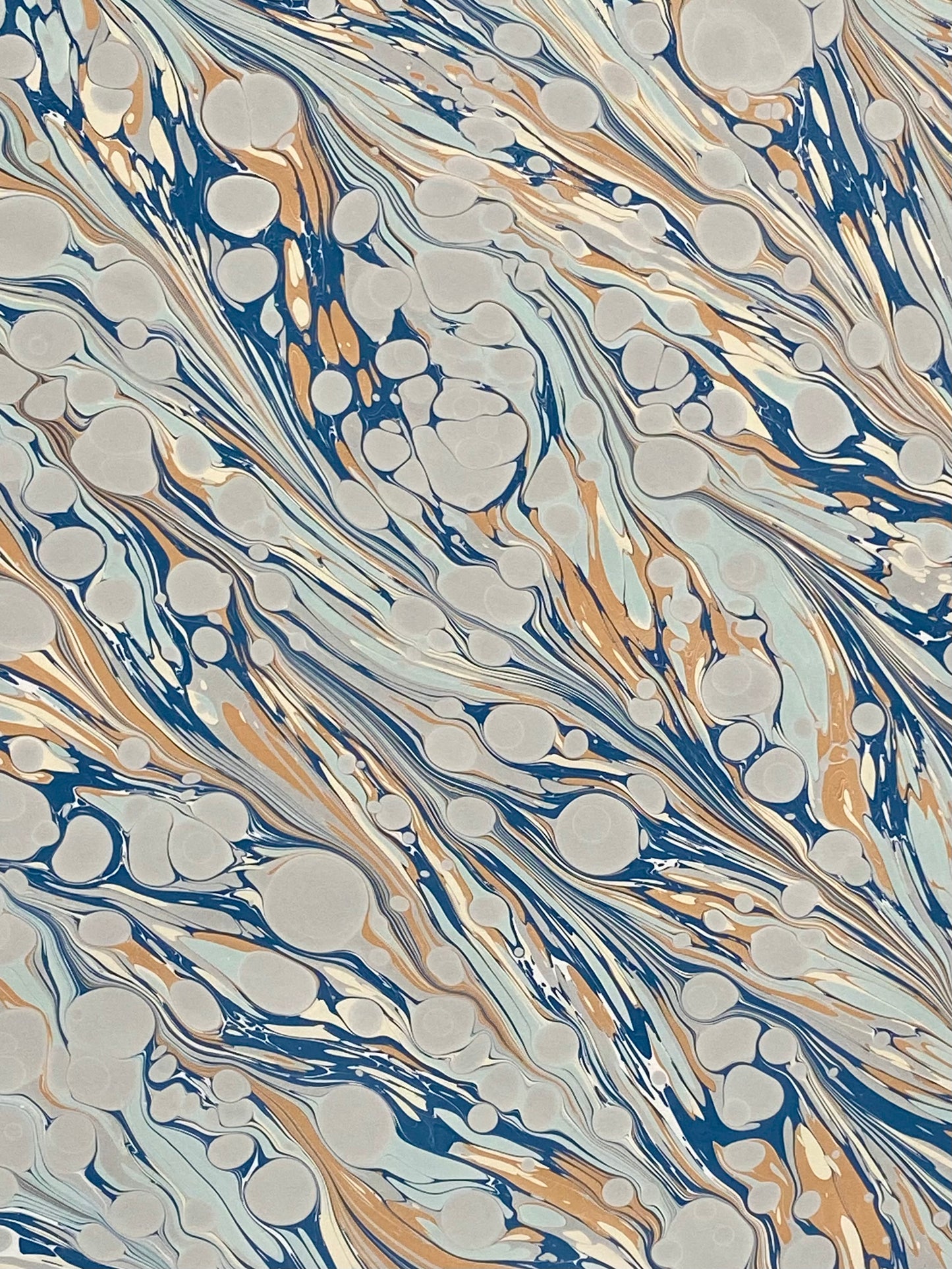Full Sheet Hand-Marbled Paper P515
