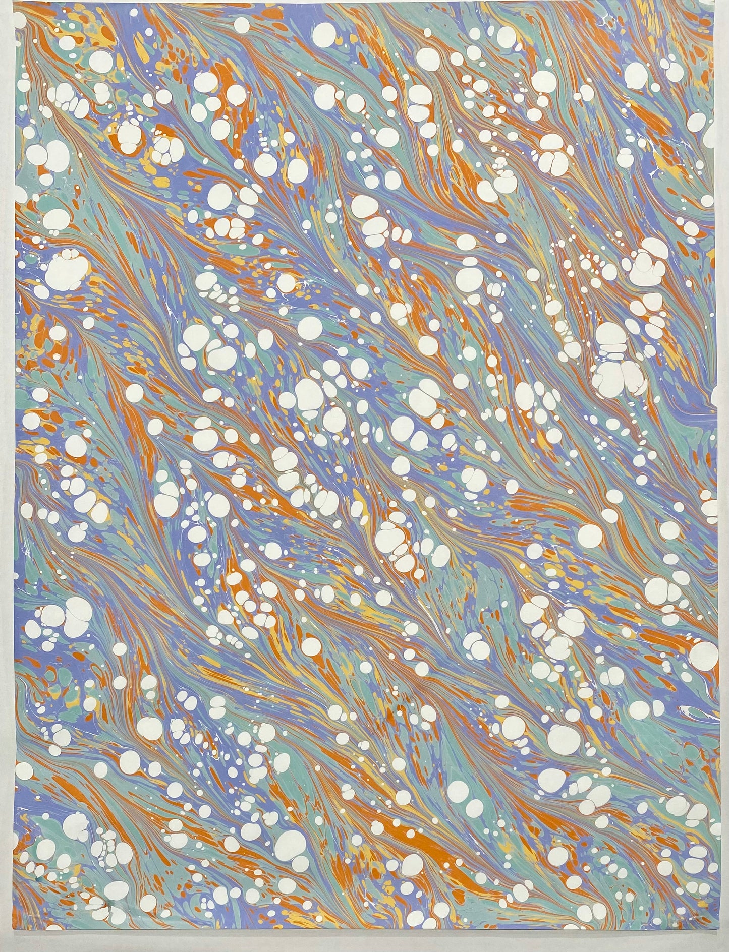 Full Sheet Hand-Marbled Paper P519