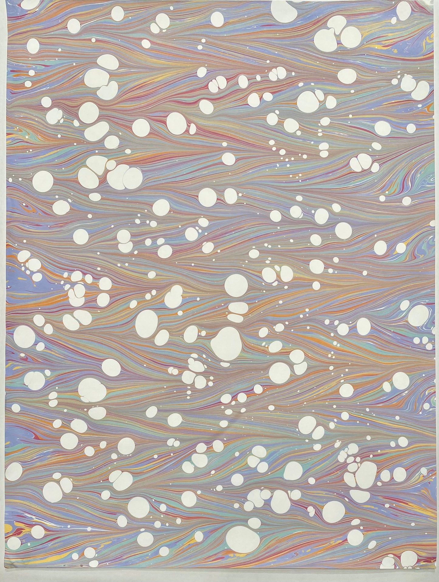 Full Sheet Hand-Marbled Paper P521