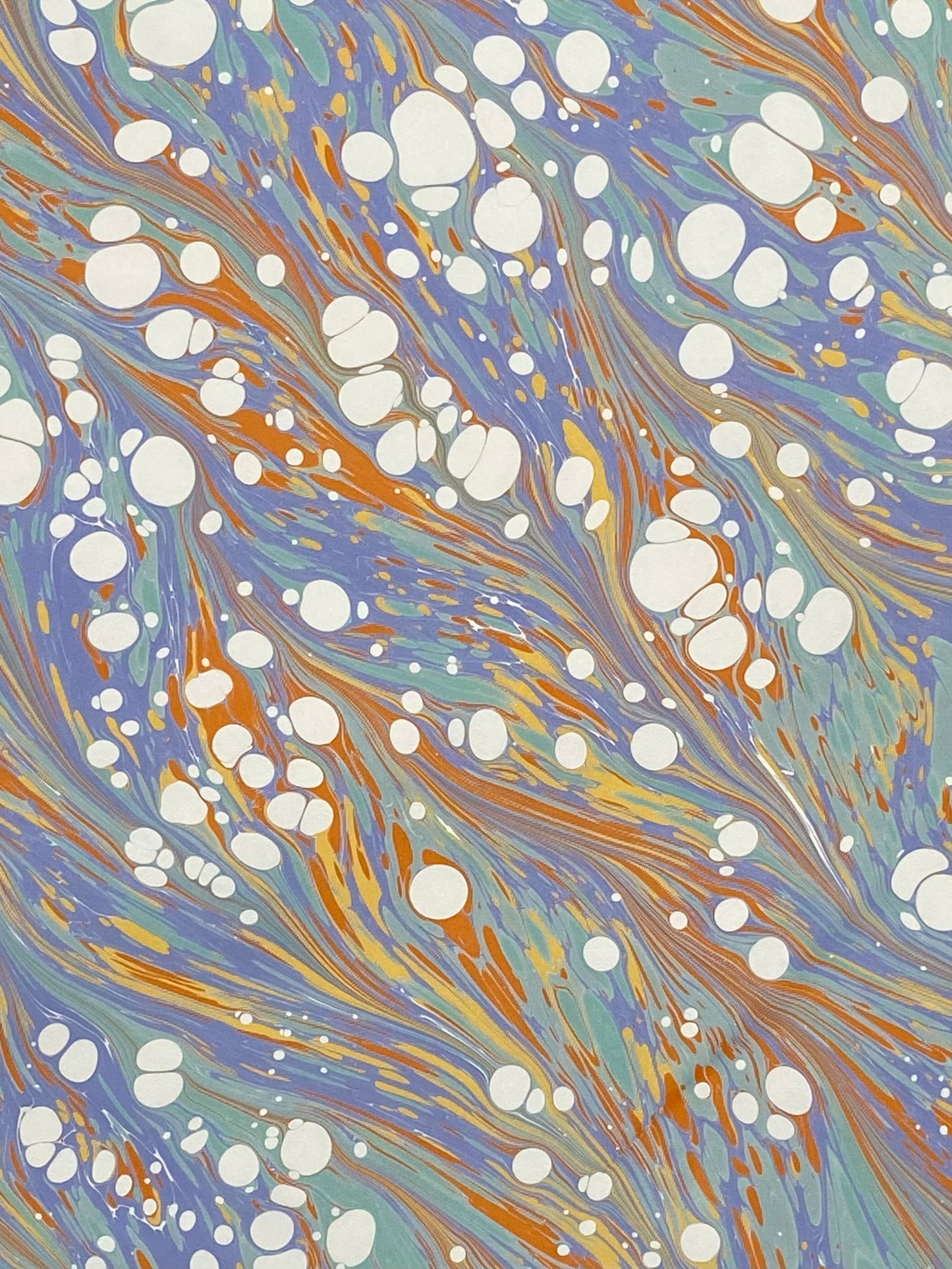 Full Sheet Hand-Marbled Paper P519