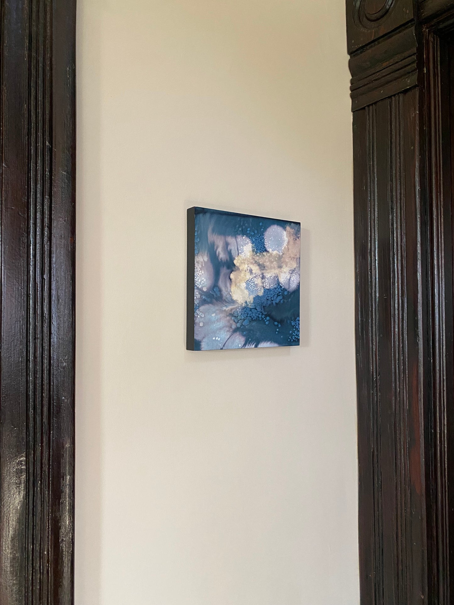 Original Cyanotype 8x8, Wall Art, Shelf Art