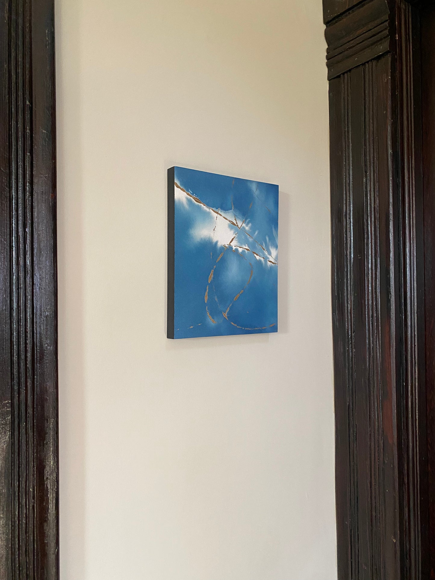 Original Cyanotype 8x10, Wall Art, Shelf Art
