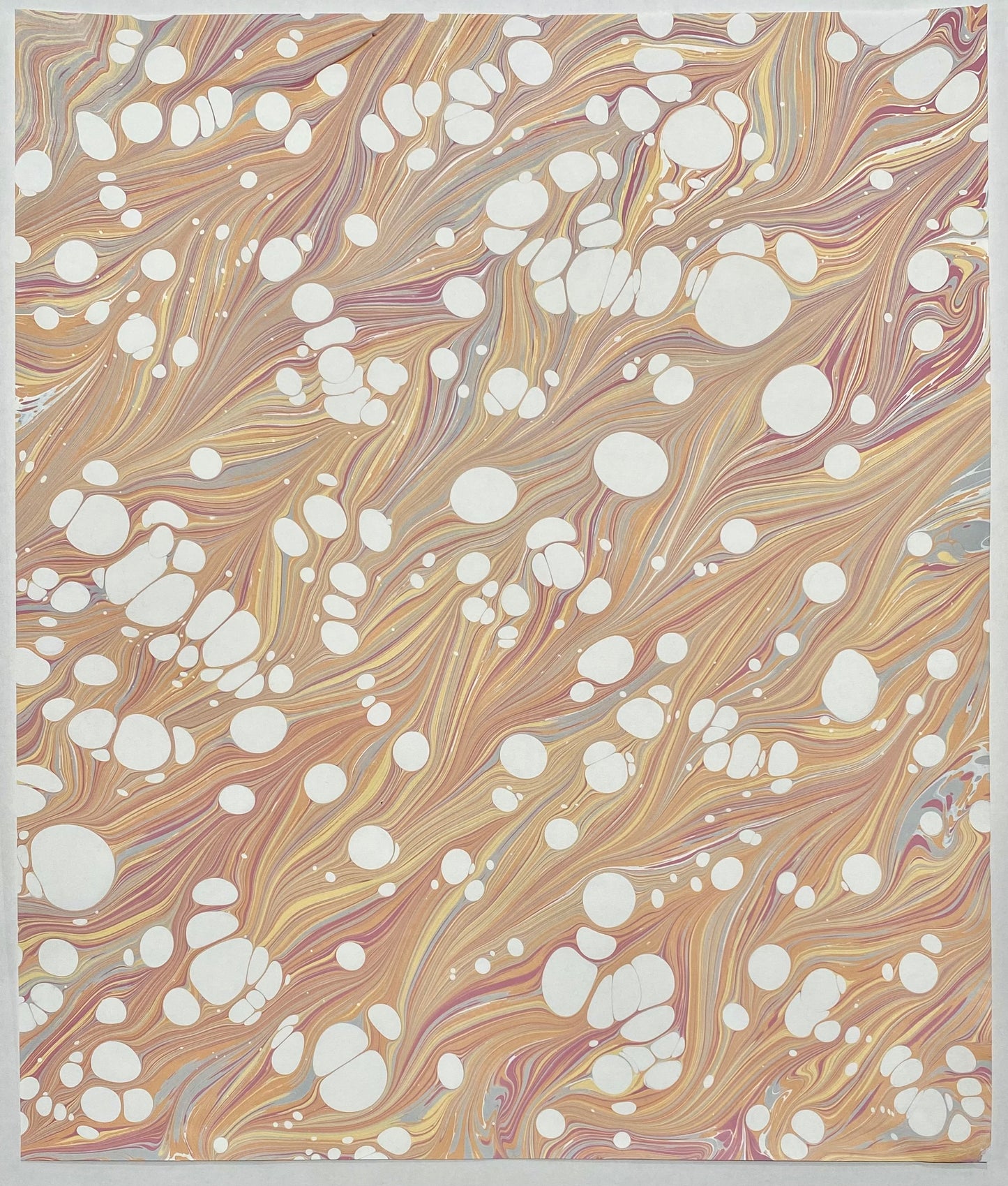 17x20 Hand-Marbled Paper P548