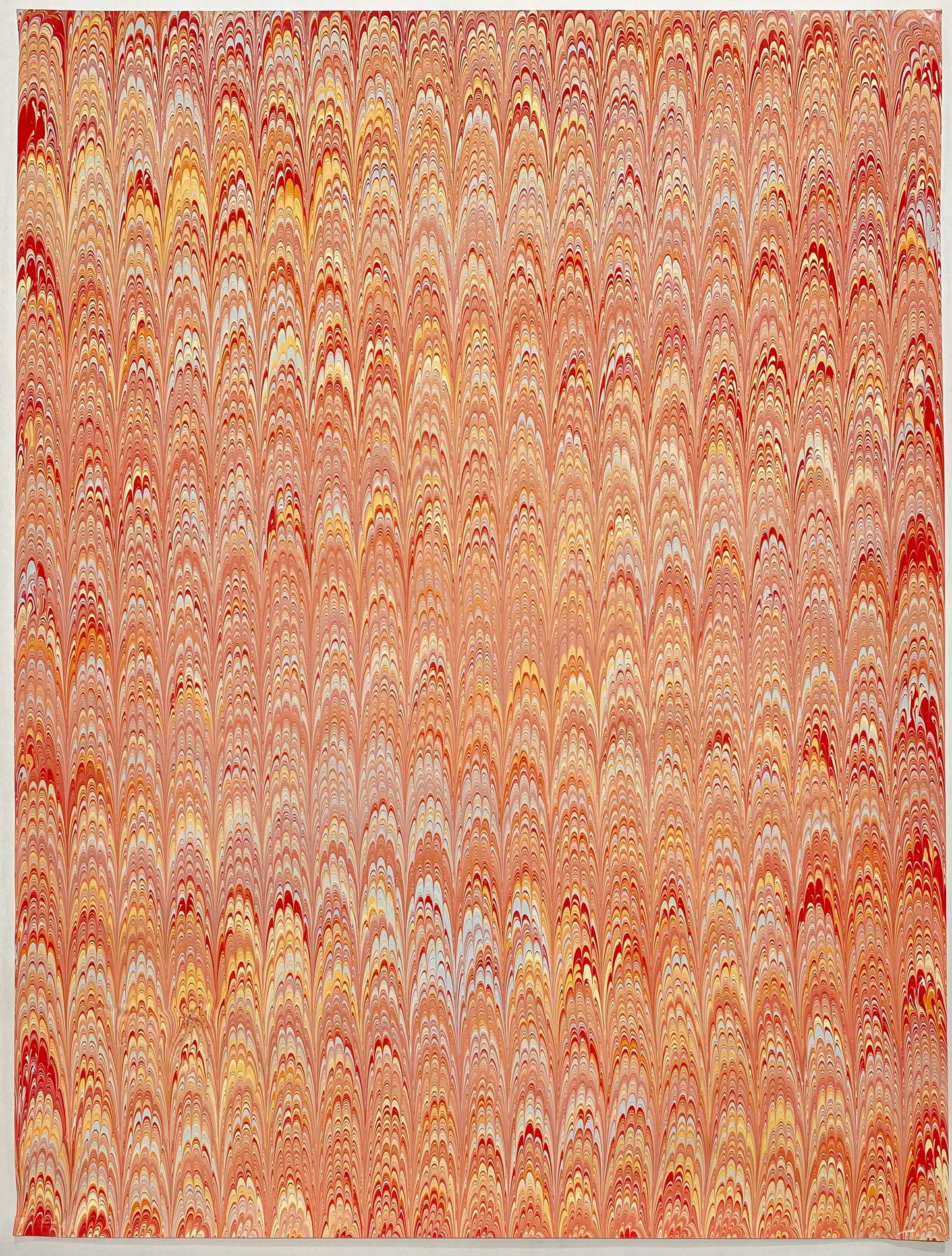 Full Sheet Hand-Marbled Paper P523