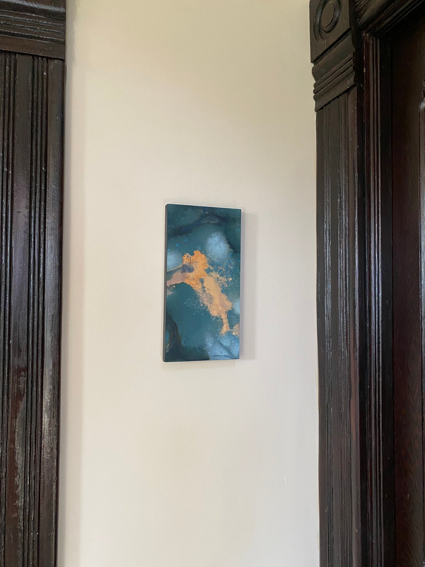 Original Cyanotype 6x12, Wall Art, Shelf Art